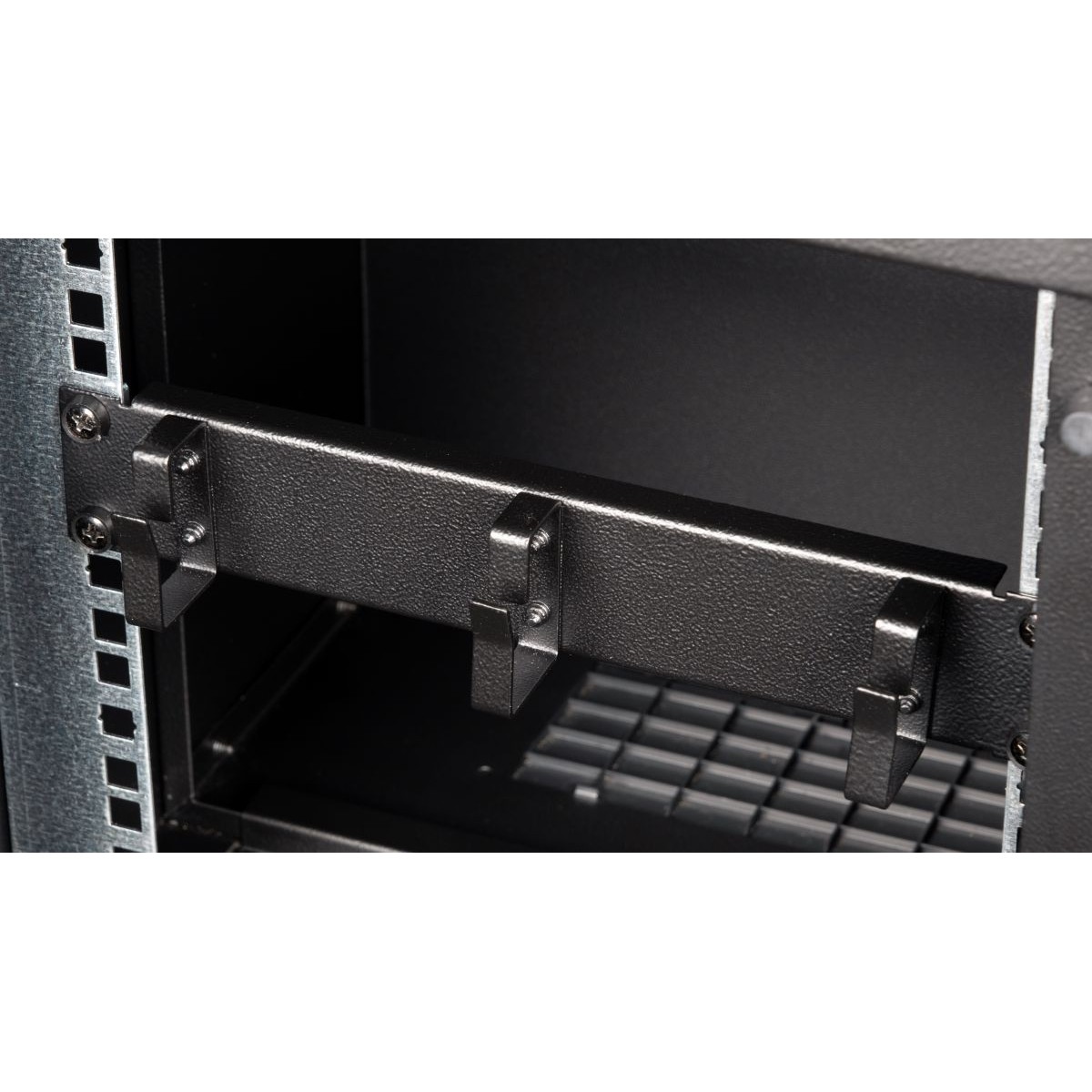 Equip 10 Kabelmanagement 3xMetallringe          1U  schwarz