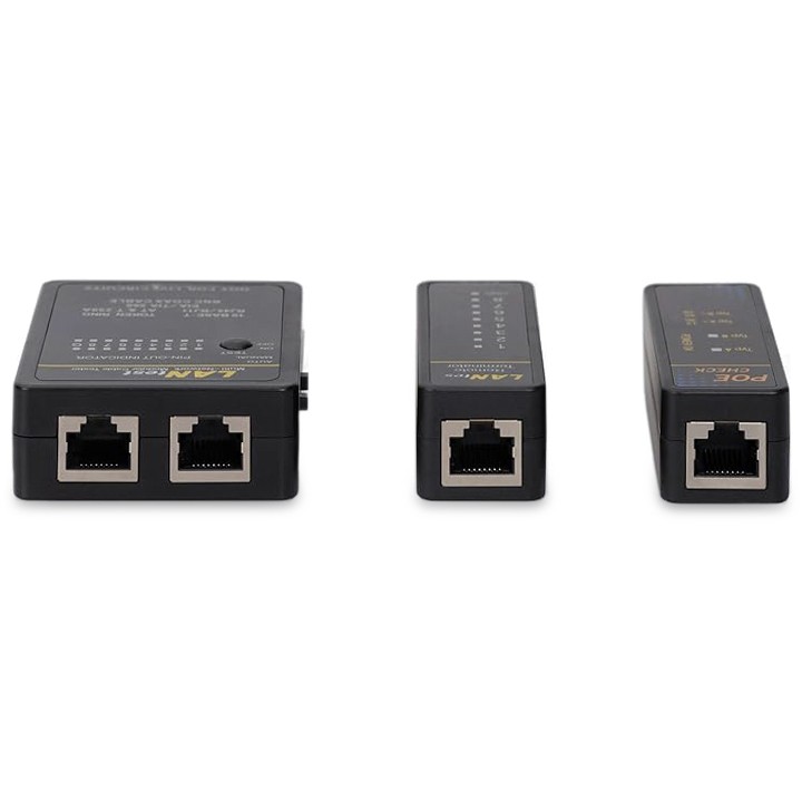 Equip Netzwerkkabeltester, RJ45, BNC, PoE