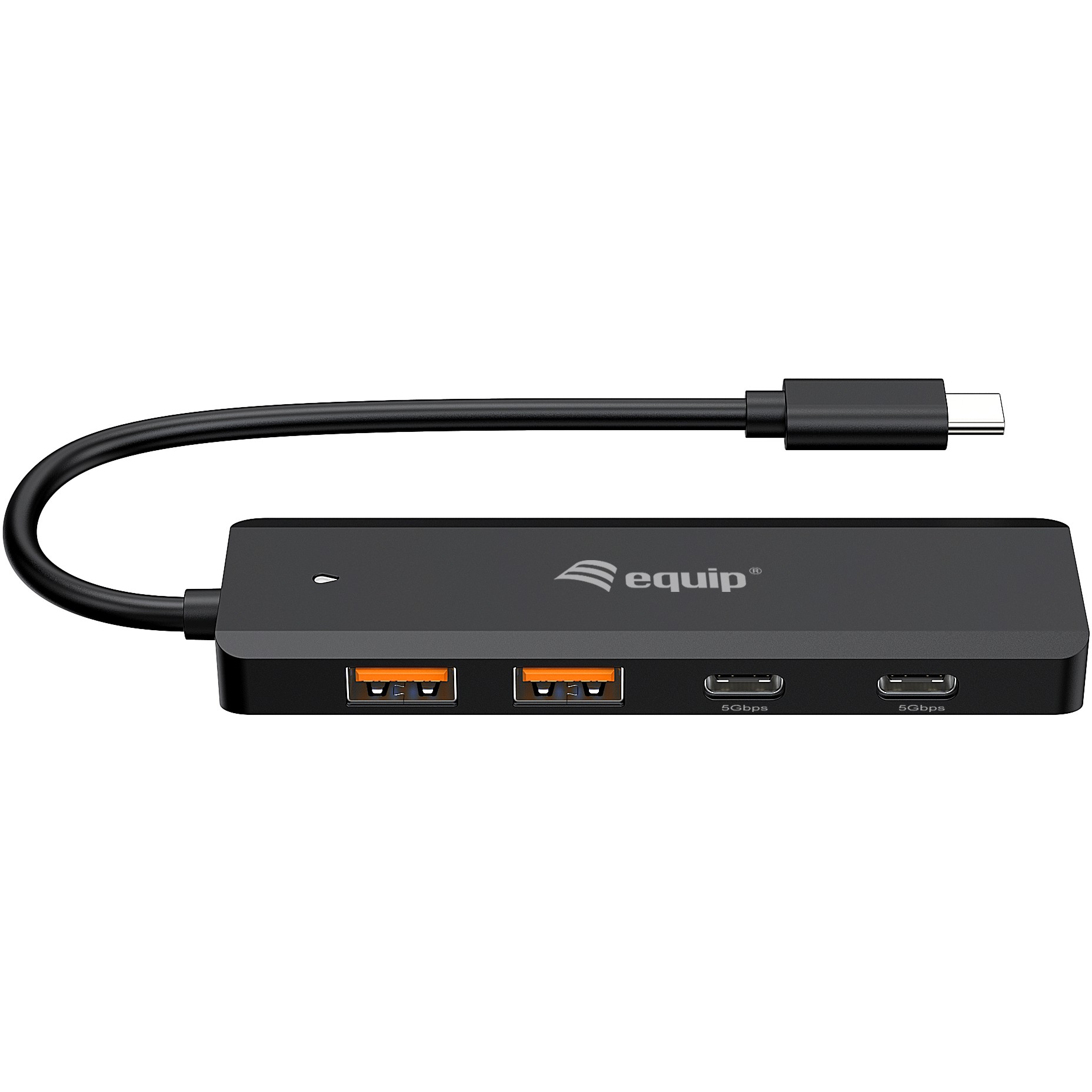 Equip USB-C 4-Port USB 3.2 Gen 2 (10Gbps) Hub, USB-C x 2, USB-A x 2