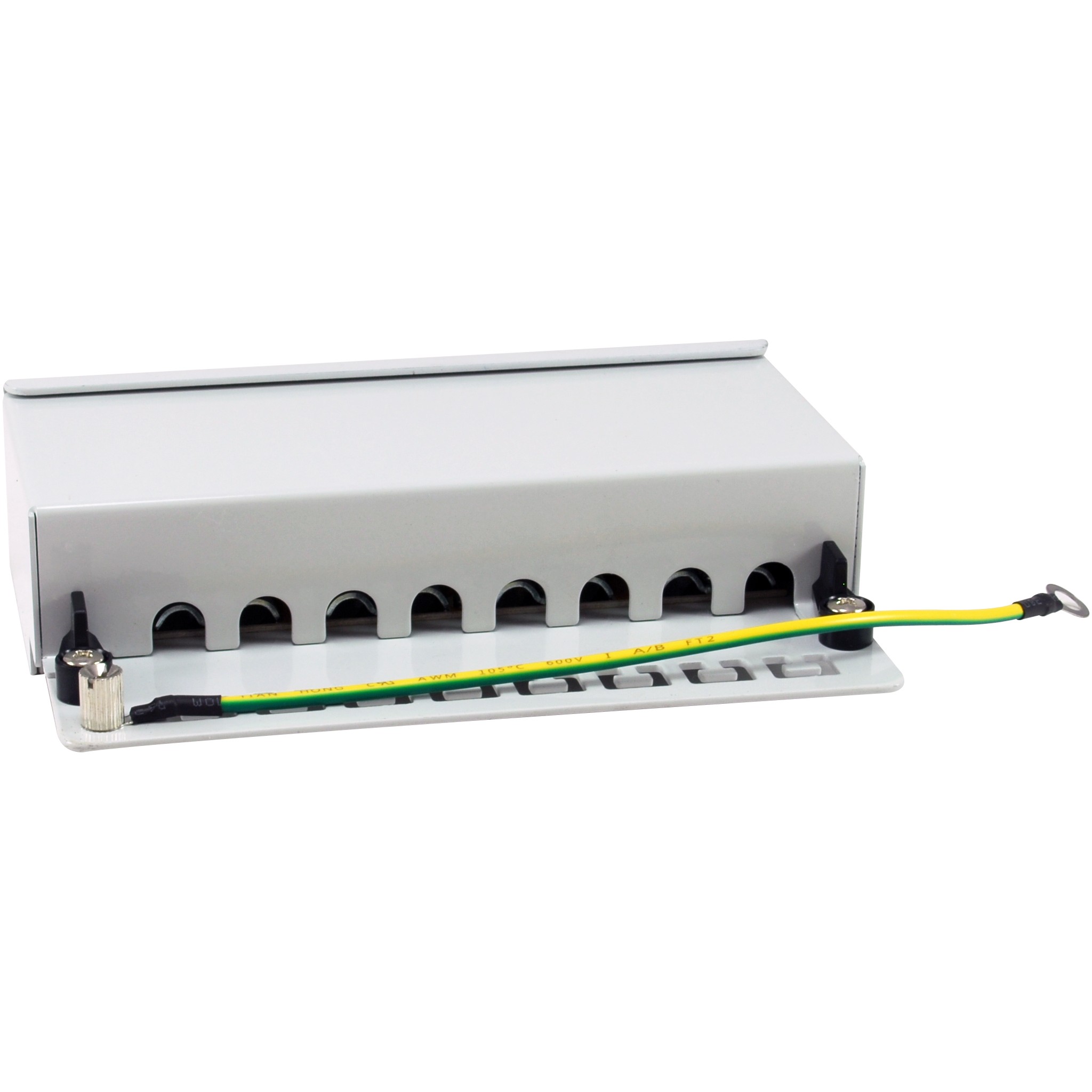 Equip Patchpanel  8xRJ45 Cat6a Desktop        500MHz RAL7035