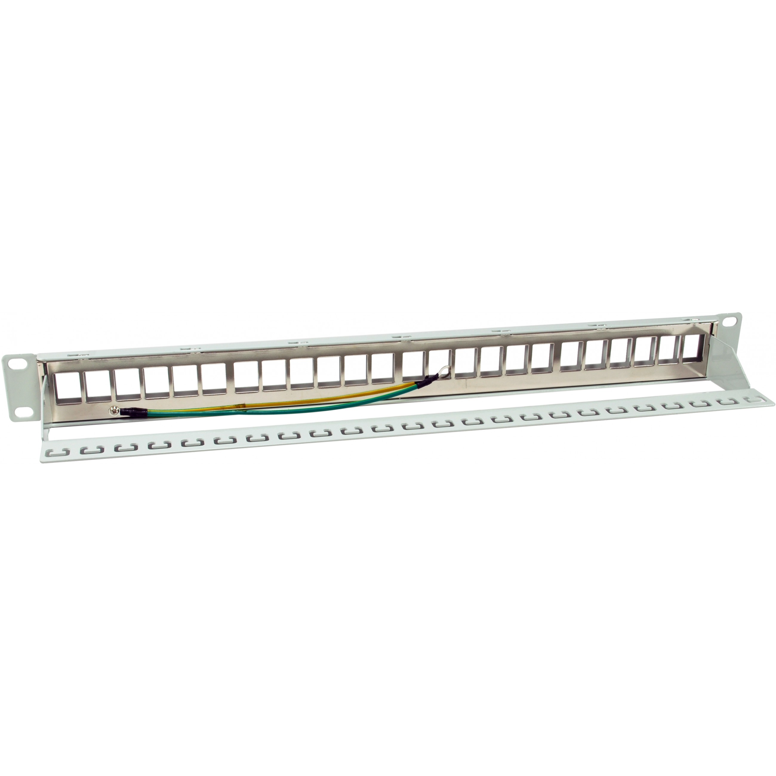 Equip 19 Patchpanel 24xKeystones  FTP 1U            RAL7035