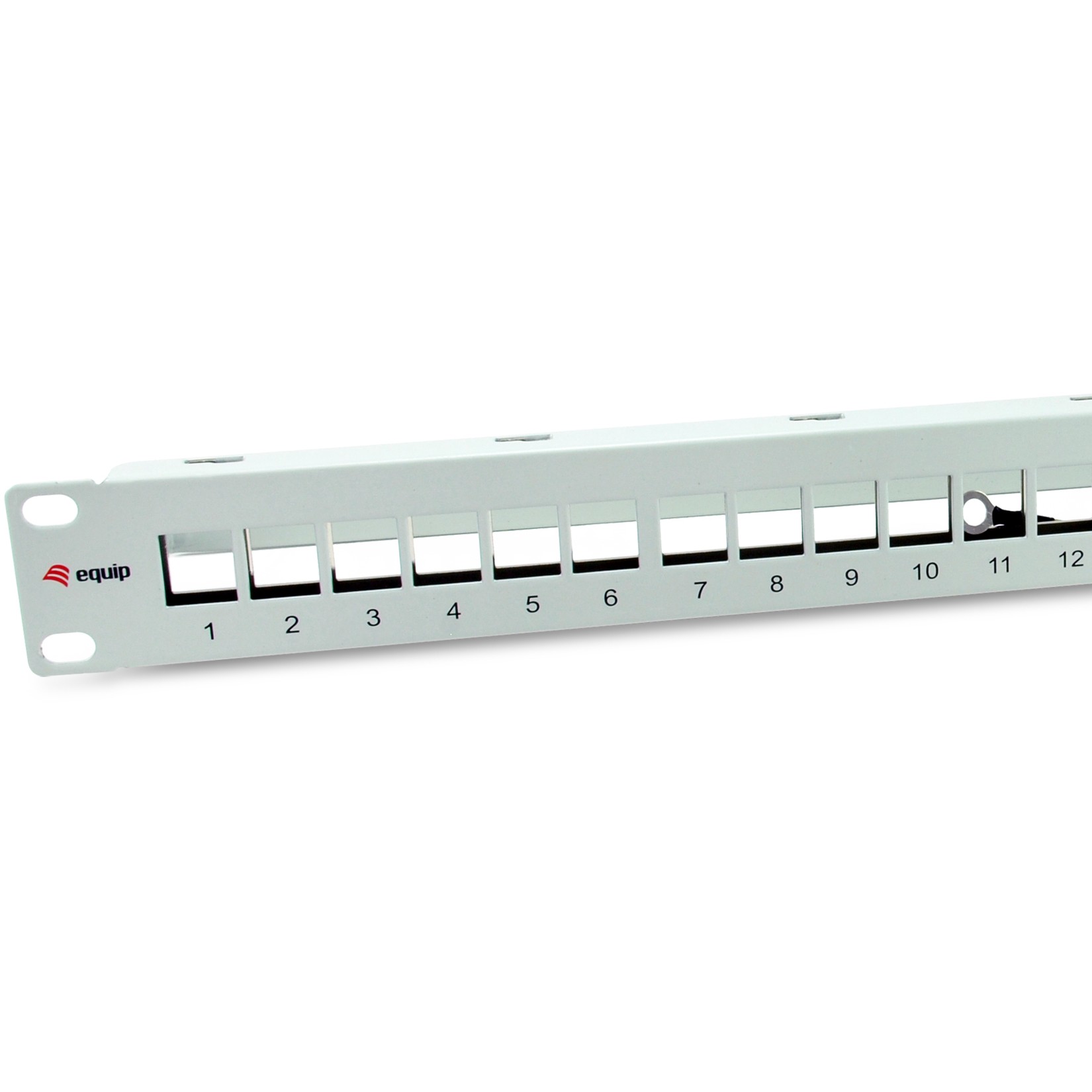 Equip 19 Patchpanel 24xKeystones  FTP 1U            RAL7035