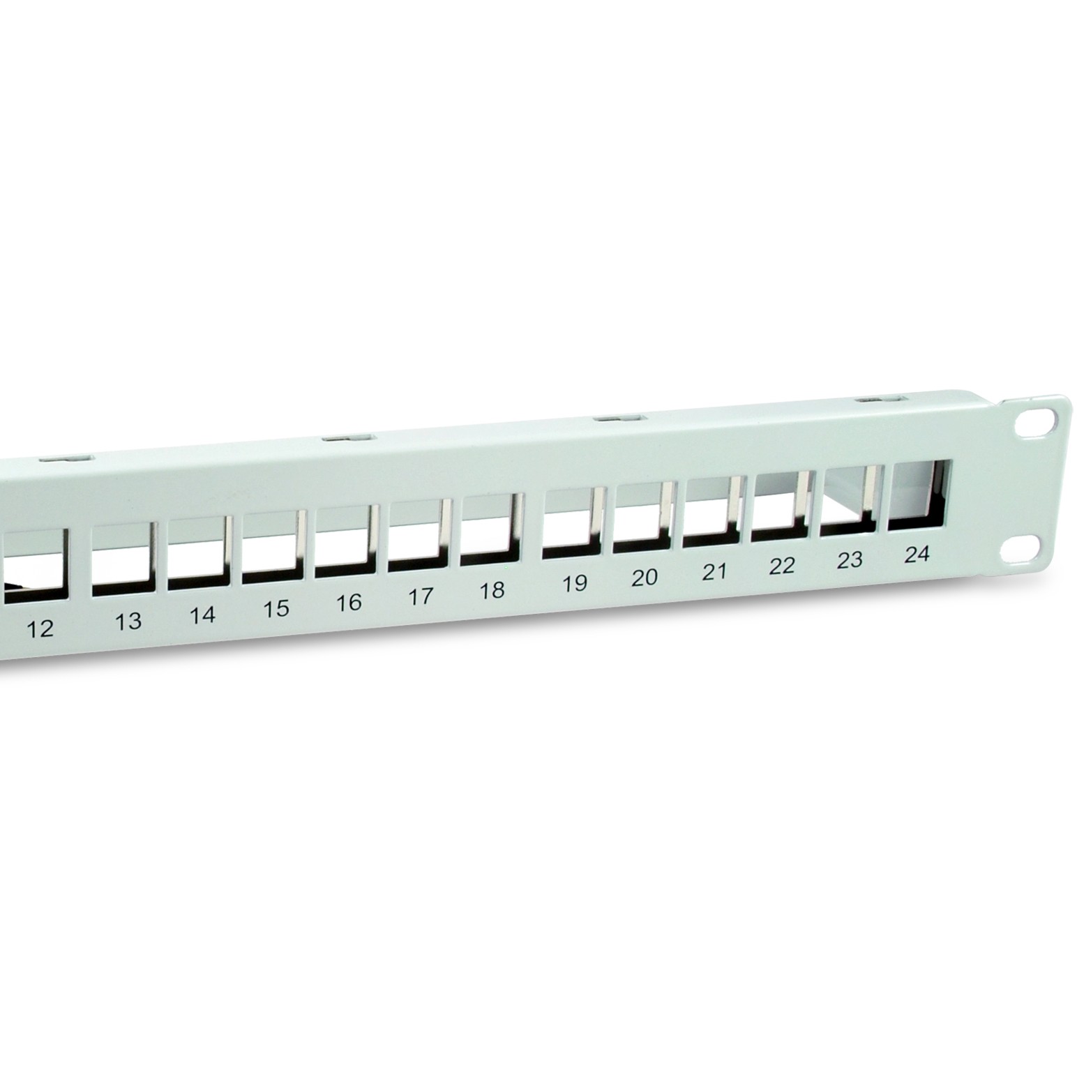 Equip 19 Patchpanel 24xKeystones  FTP 1U            RAL7035