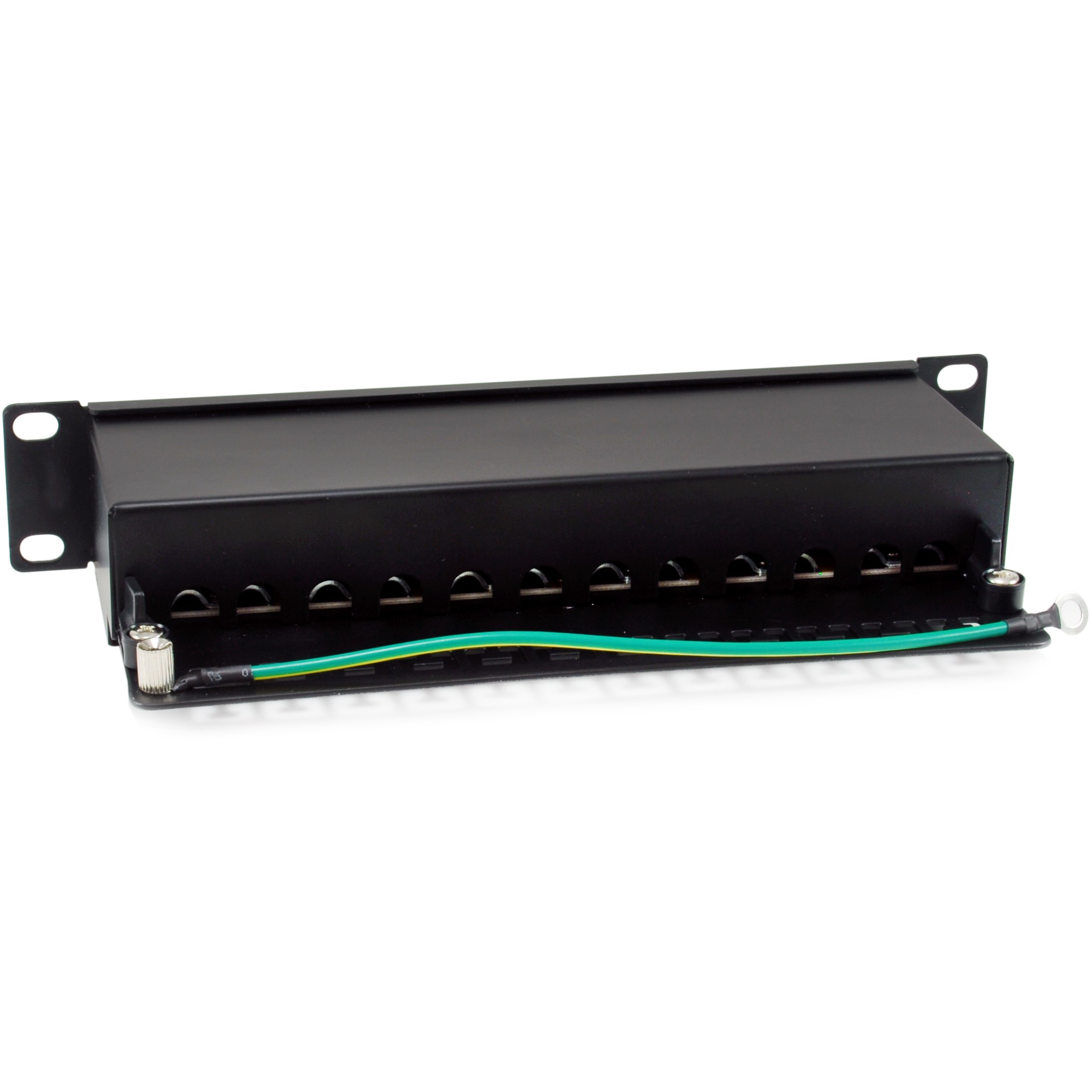 Equip 10 Patchpanel 12xRJ45 Cat6a FTP 1U     500MHz RAL9005