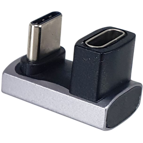 Equip Adapter USB-C->USB-C 180°          40Gbps PD 240W 2Stk