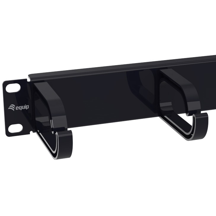 Equip 10 Kabelmanagement 3xPlastikringe         1U  RAL9005