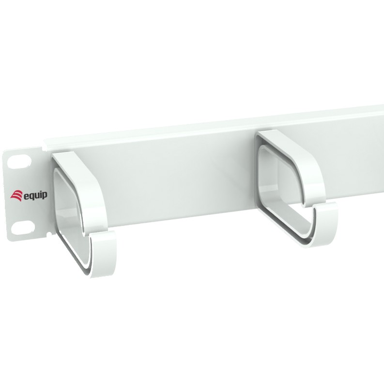 Equip 10 Kabelmanagement 3xPlastikringe         1U  RAL7035