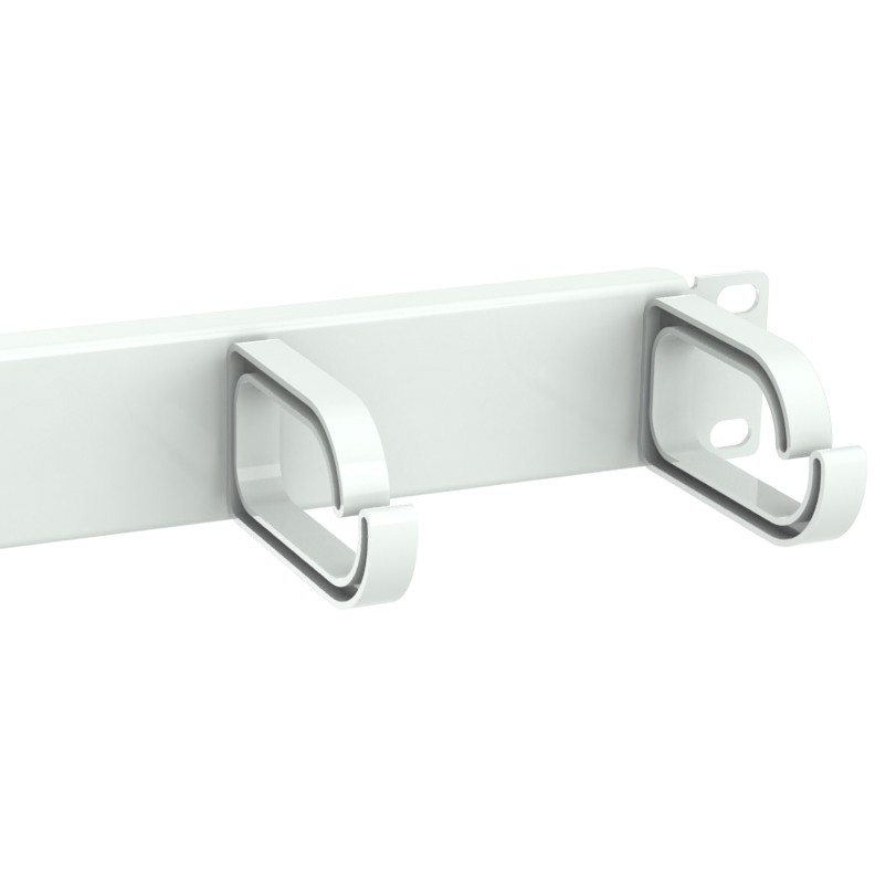 Equip 10 Kabelmanagement 3xPlastikringe         1U  RAL7035