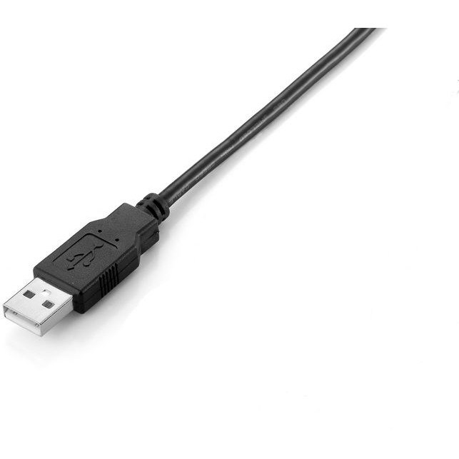 Equip USB2.0 Druckerkabel USB-A->USB-B  St/St  2.00m schwarz Polybeutel