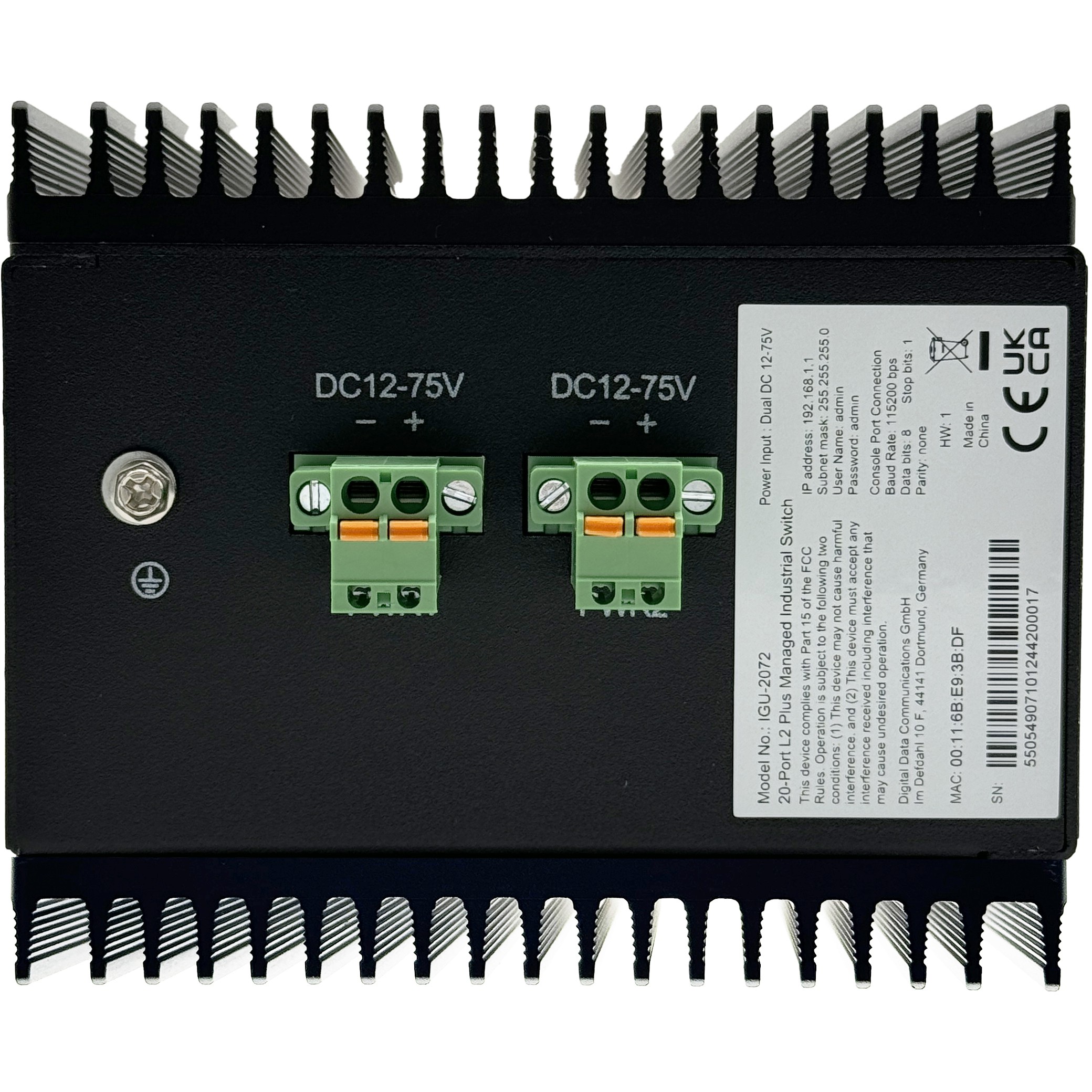 LevelOne Industr.Switch  8xGE/8xSFP/4x2.5GSFP     Managed L2