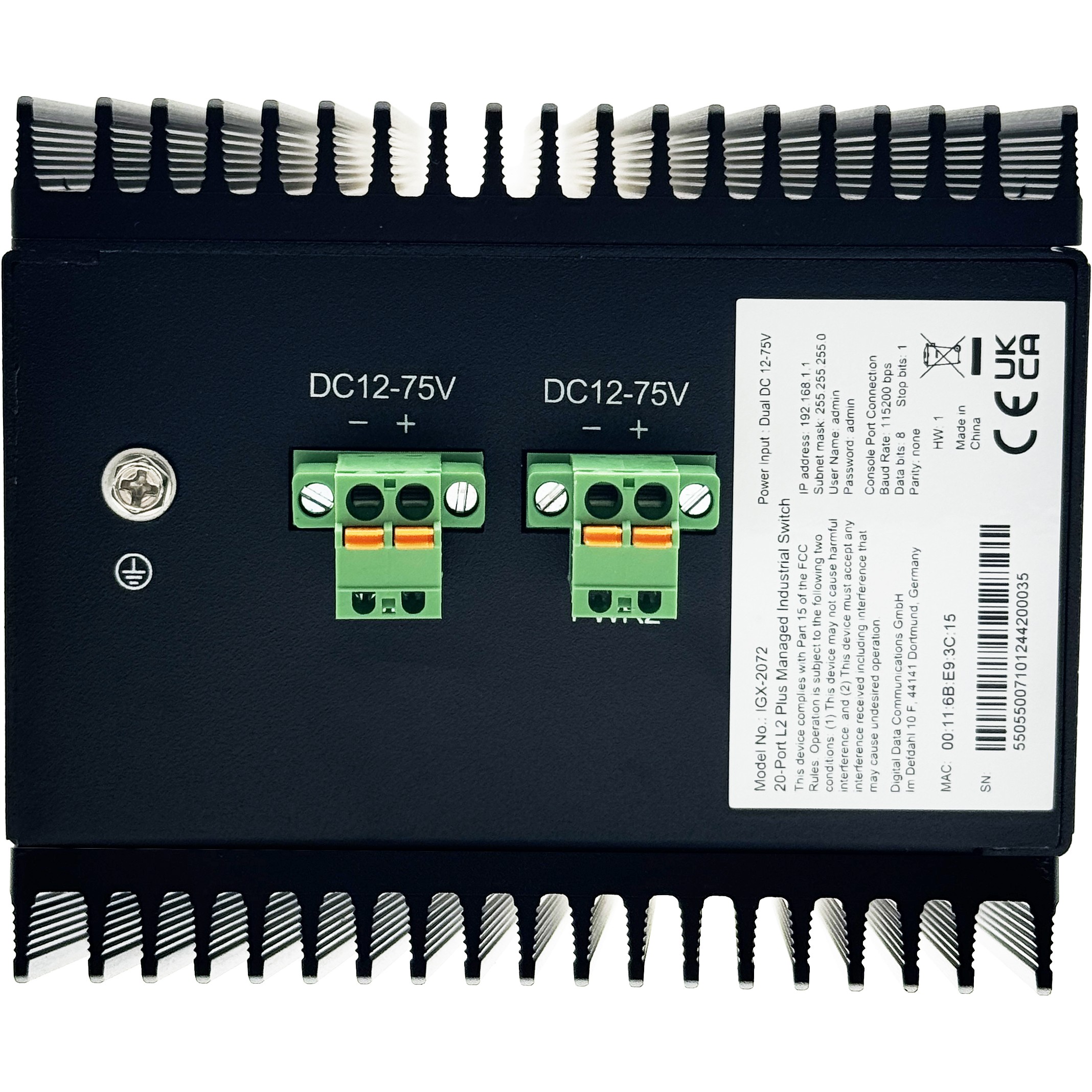 LevelOne Industr.Switch  8xGE/8x1GSFP/4x10GSFP+   Managed L2