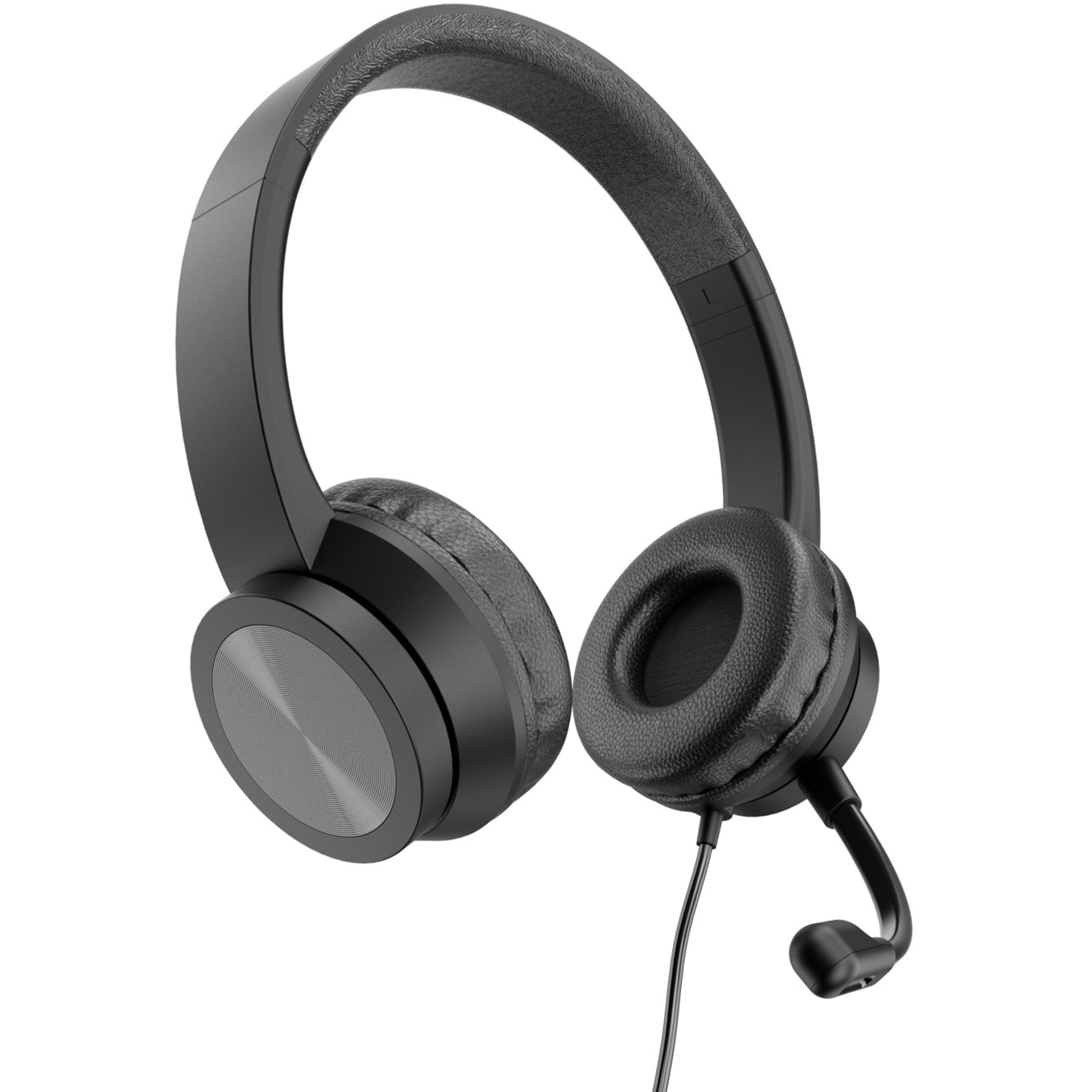 CONCEPTRONIC Headset Stereo USB-C/Mikro/Bedien./ANC 2.00m sw