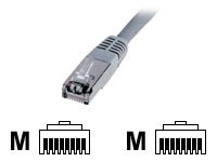 DIGITUS Patchkabel RJ45 SF/UTP Cat5e  1.00m grau Polybeutel
