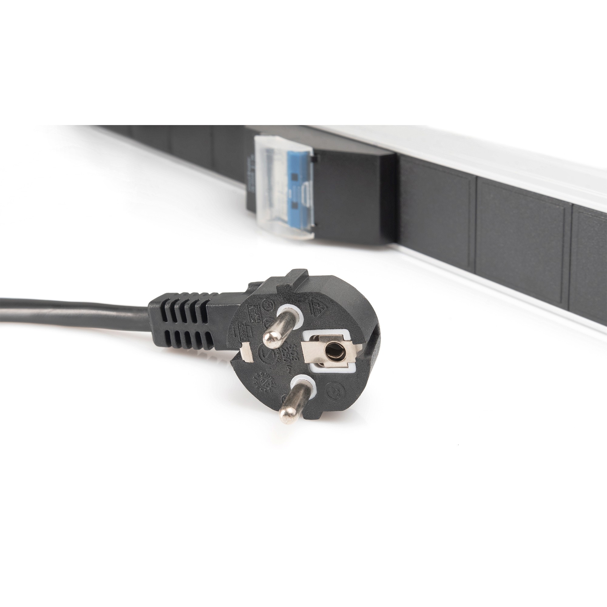 DIGITUS Steckerleiste 18fach Ü-Schutz Alu