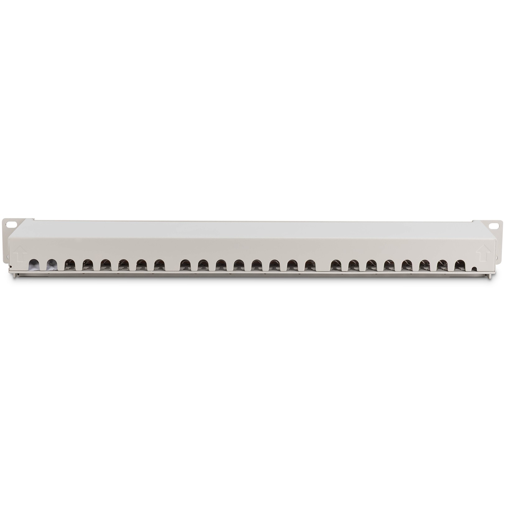 DIGITUS Patchpanel   1HE 24-Port Cat6     geschirmt grau