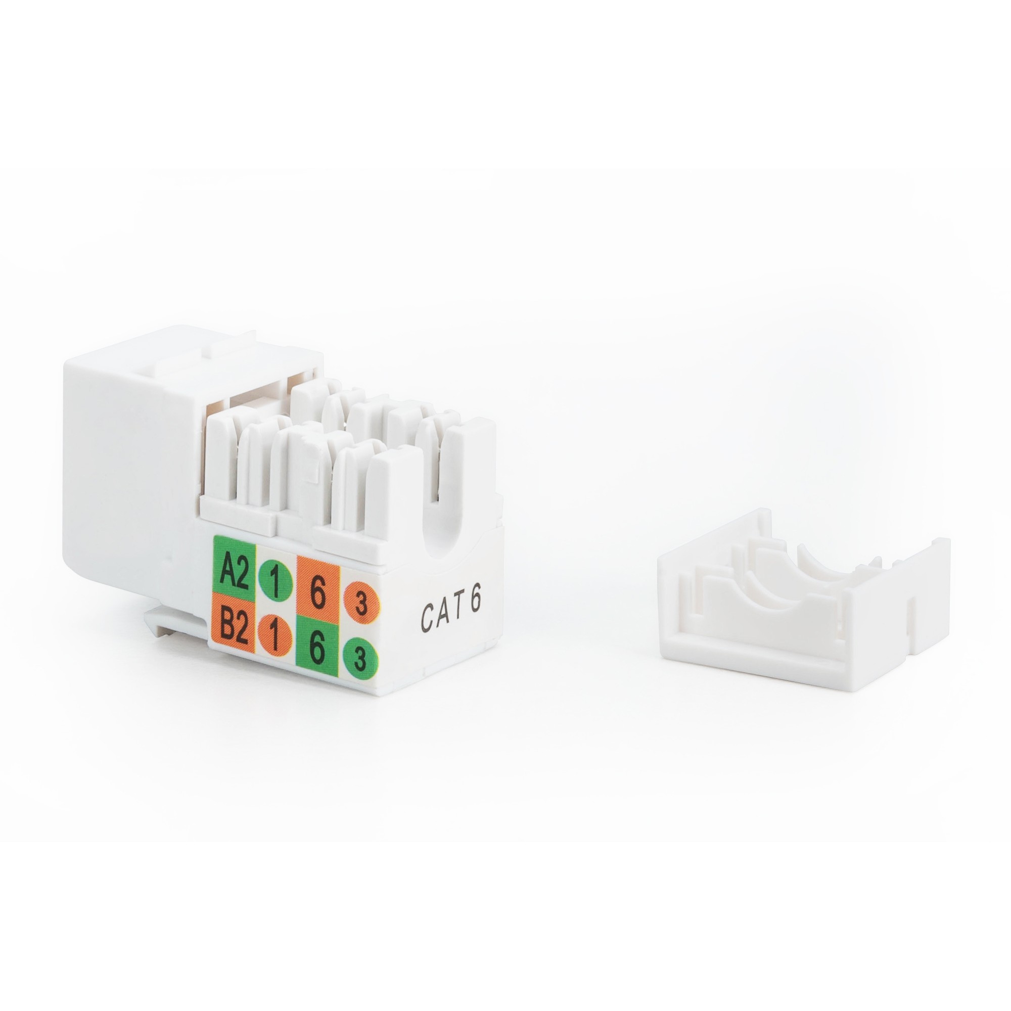 DIGITUS Keystone Jack Cat6/RJ45->LSA/ungeschirmt/ClassE/schw