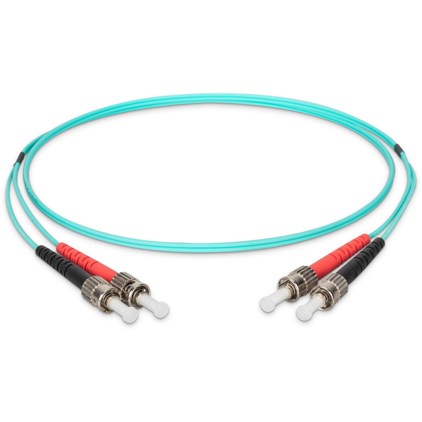 DIGITUS LWL Patchkabel ST -> ST 1.00m Multimode Duplex OM3