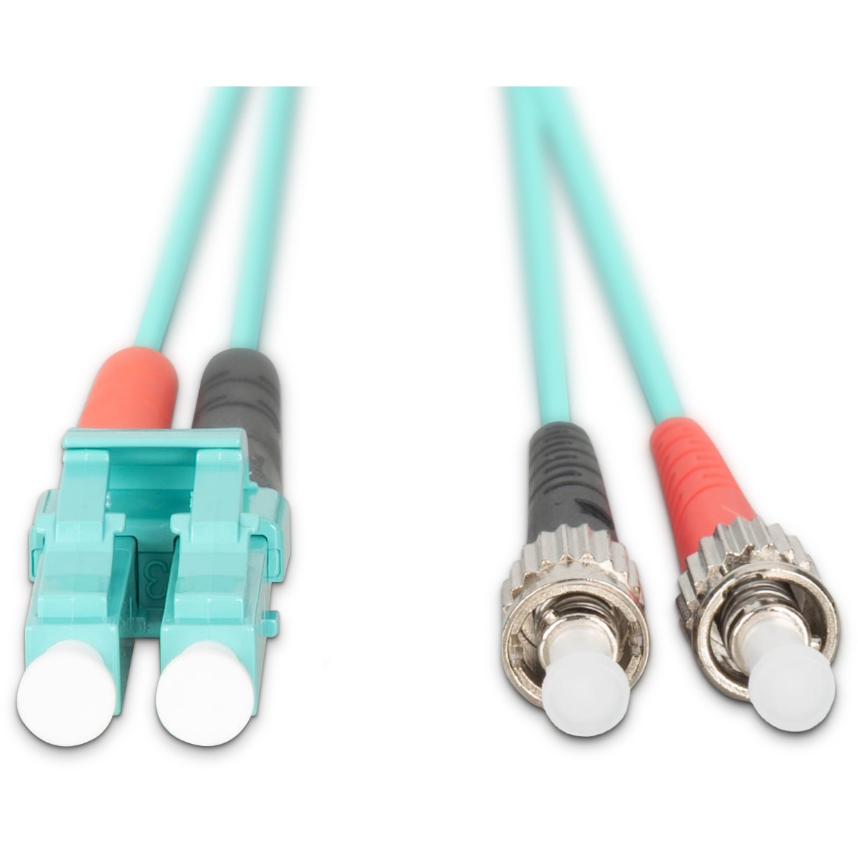 DIGITUS LWL Patchkabel LC -> ST 1.00m  Multimode Duplex OM3