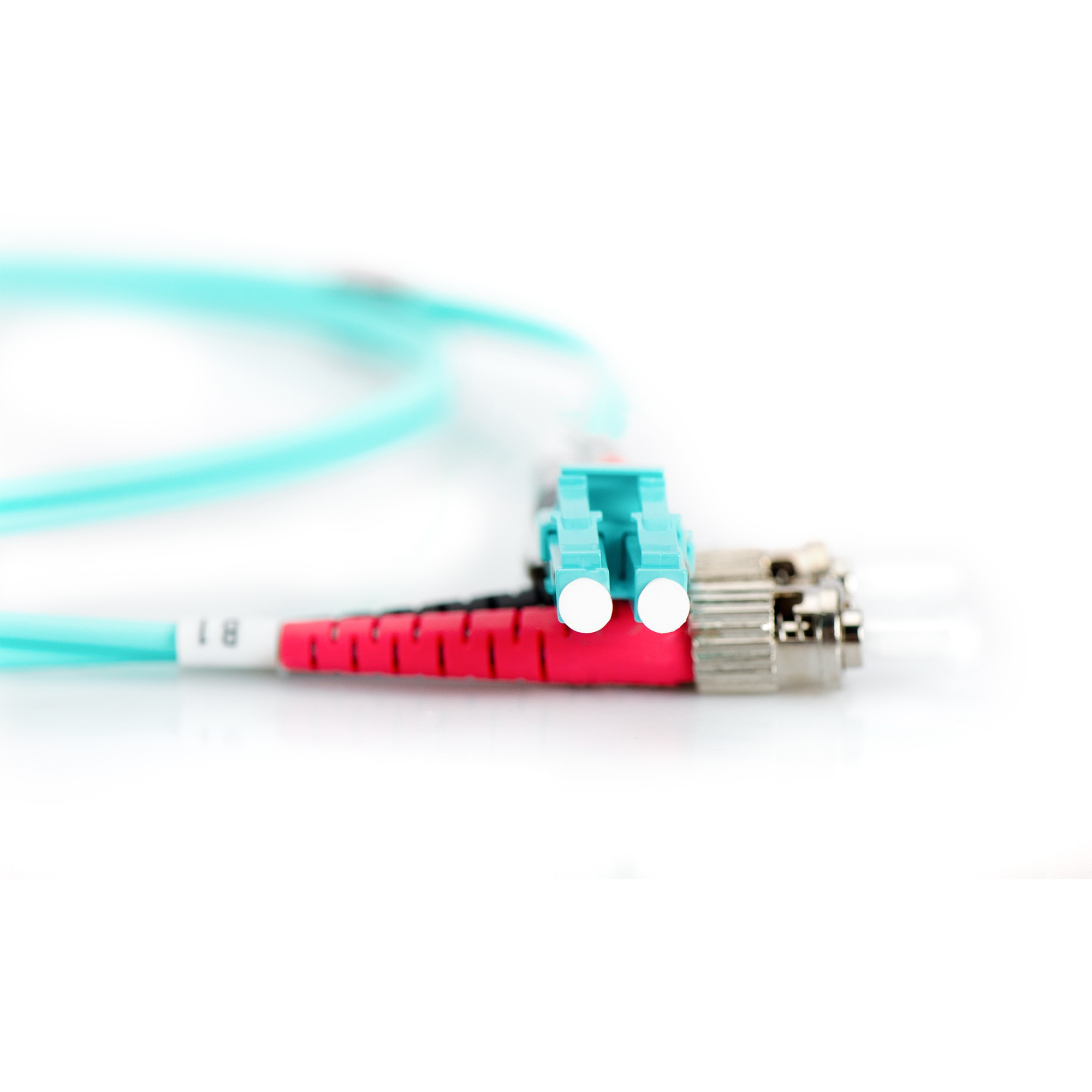 DIGITUS LWL Patchkabel LC -> ST 5.00m  Multimode Duplex OM3