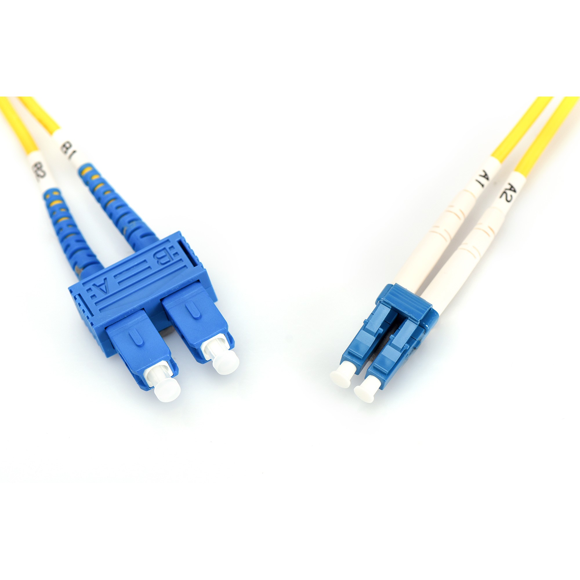 DIGITUS LWL Patchkabel LC -> SC 2.00m Singlemode Duplex OS2