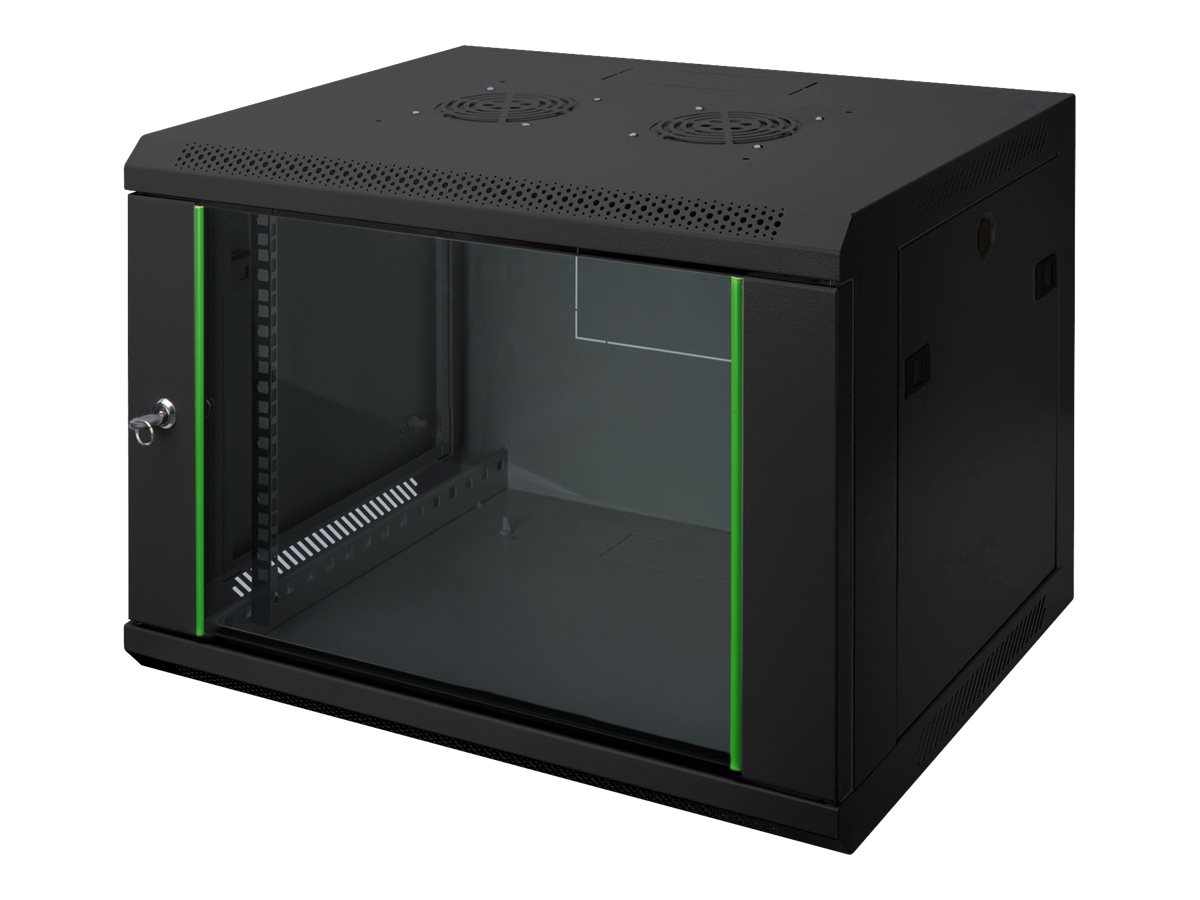 DIGITUS Wandgehäuse     Dynamic 12HE 607x600x450m    schwarz