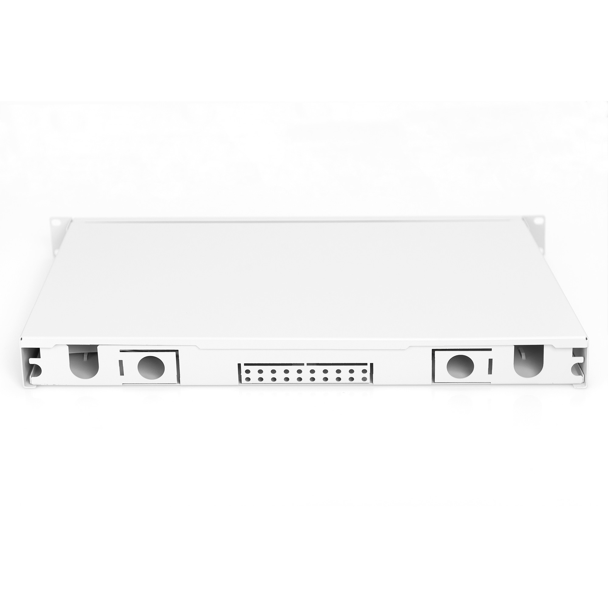 DIGITUS LWL Spleißbox 1HE bestückt  6x SC DX OM3 grau