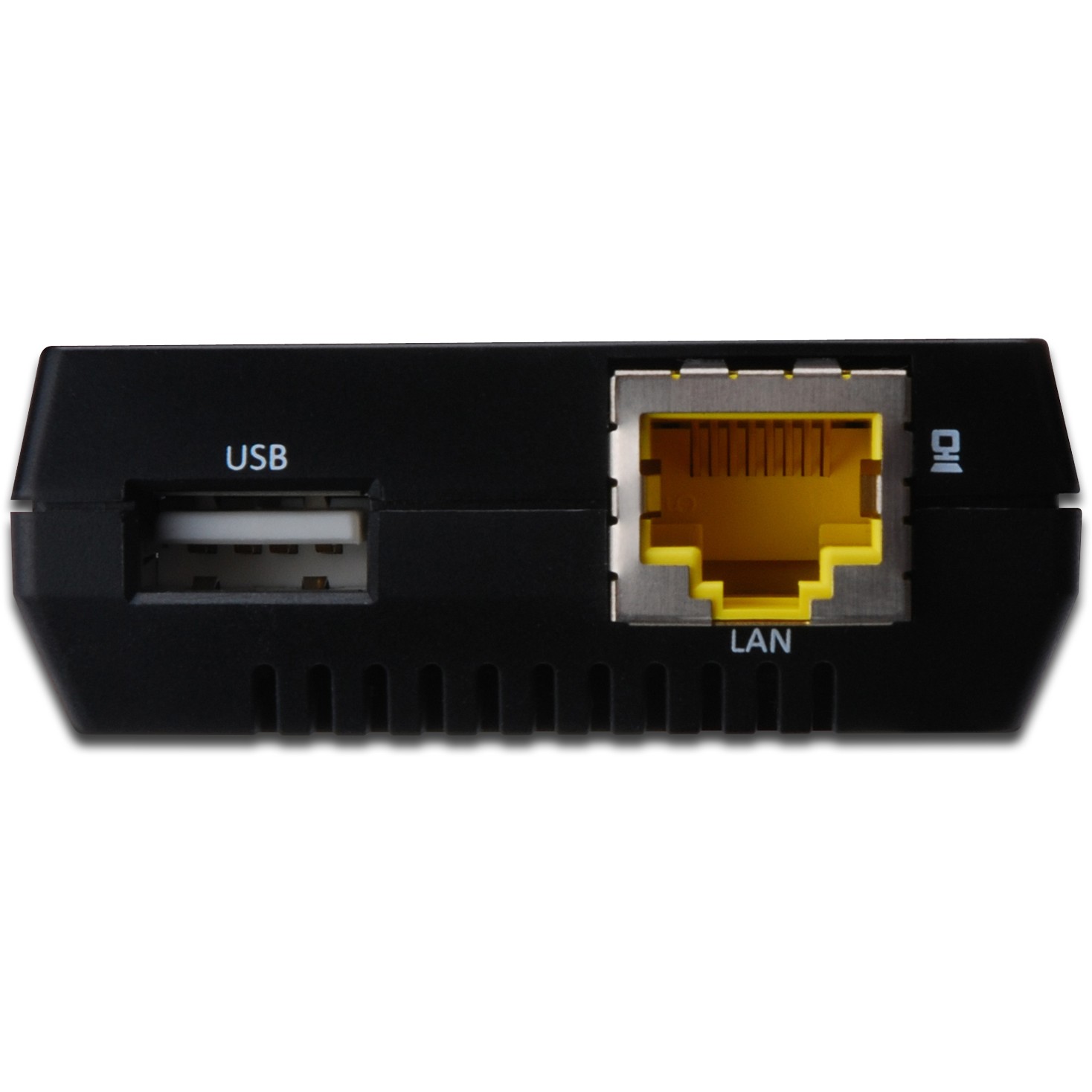 DIGITUS USB-Netzwerkserver 1-Port +Printserver, NAS-&USB-HUB