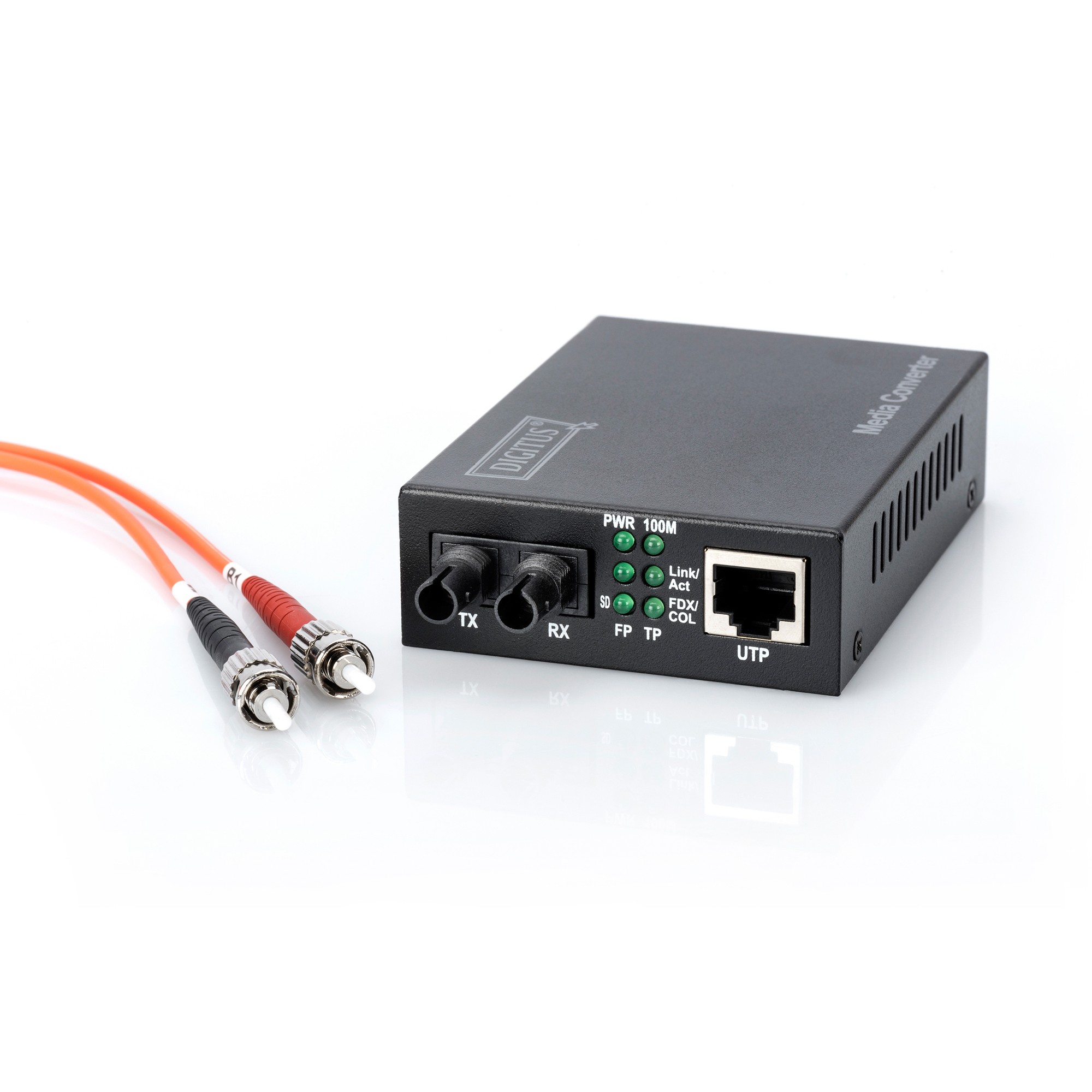 DIGITUS Medienkonverter Fast Ethernet Multimode RJ45/ST retail