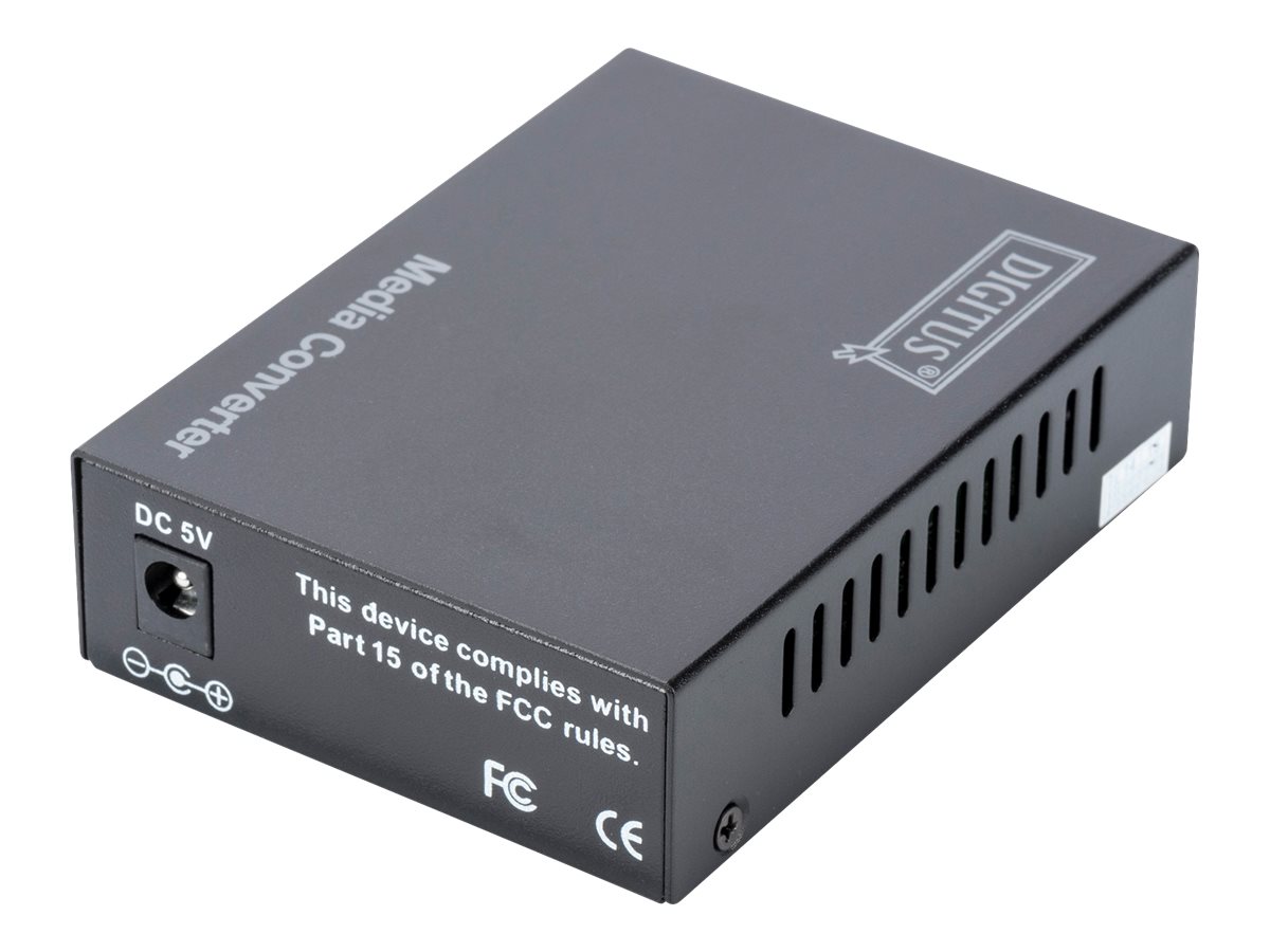 DIGITUS Medienkonverter Fast Ethernet RJ45/SC Multimode