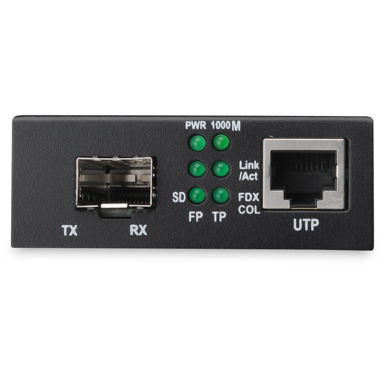 DIGITUS Medienkonverter Gigabit Ethernet RJ45/SFP