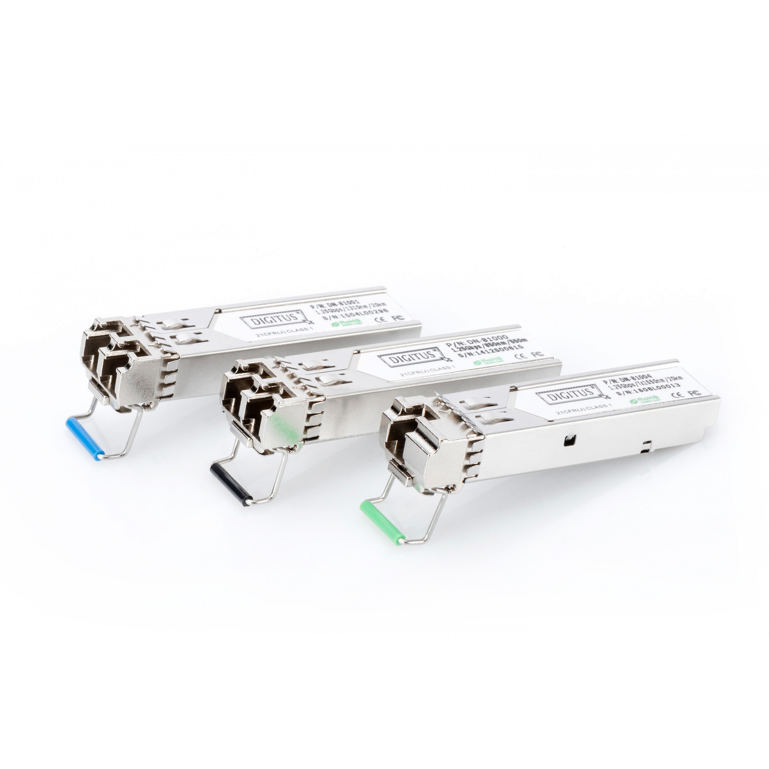 DIGITUS LWL Adapter LC Duplex Multimode SFP Modul 1,25Gbps