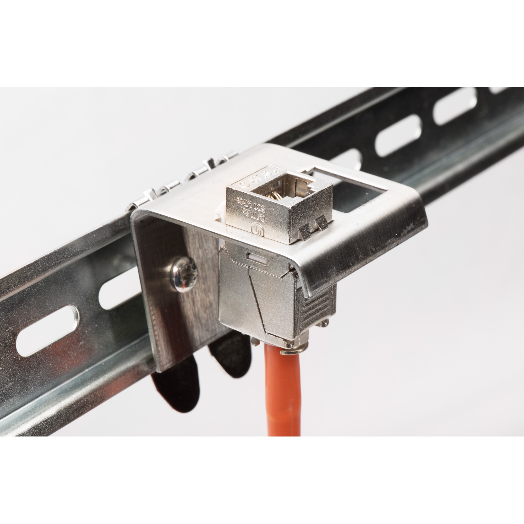 DIGITUS Hutschienenadapter für 1x Keystone Module