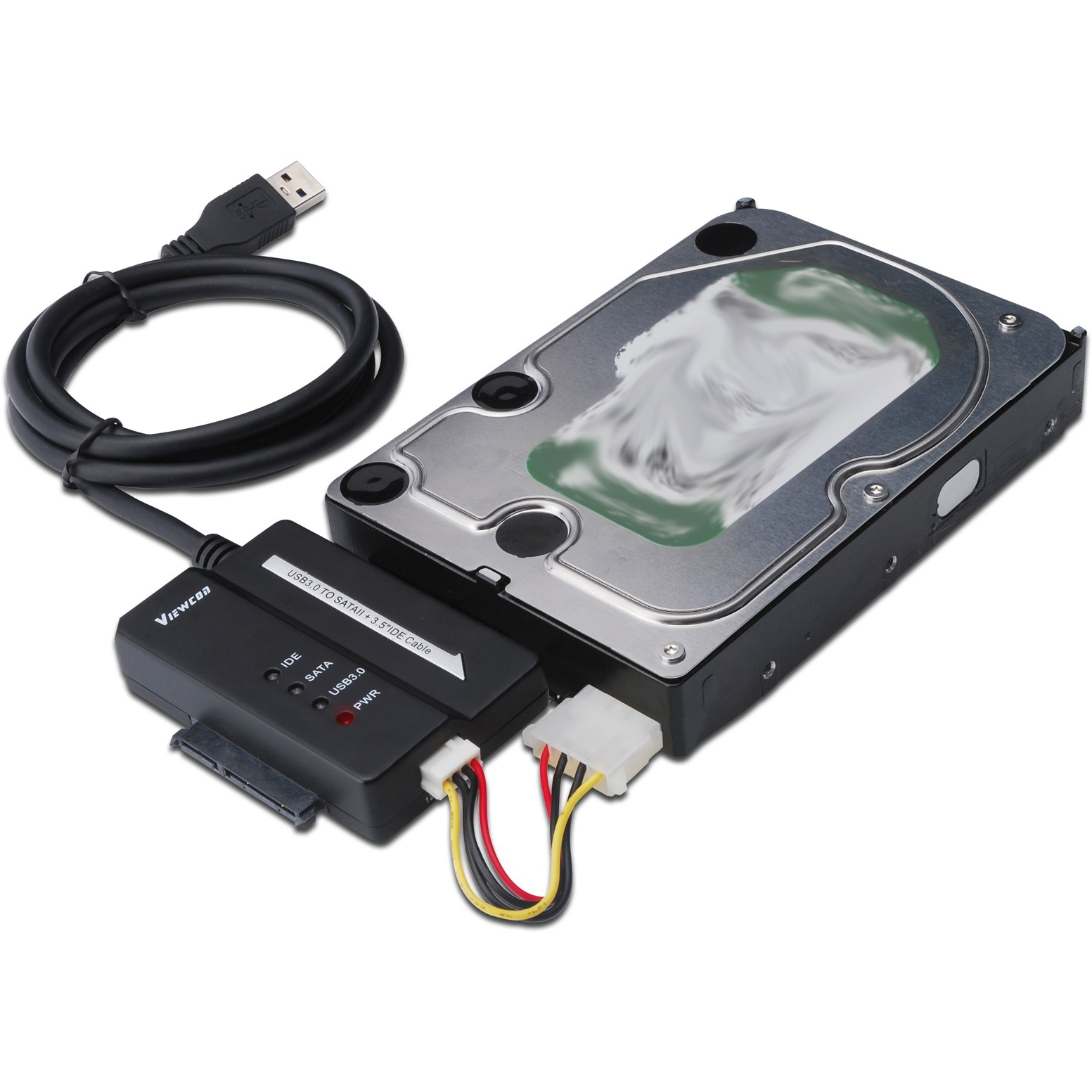 DIGITUS HDD-Adapterkabel USB3.0   -> SATAII + 3.5 IDE