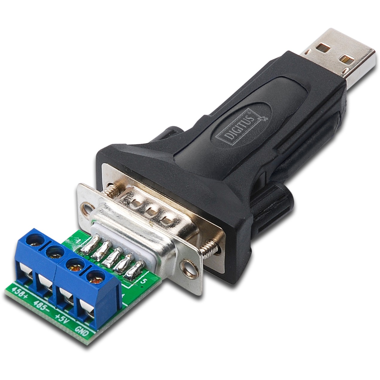 DIGITUS Adapter USB2.0   -> Seriell RS485 St/St + 0.8m Kab.