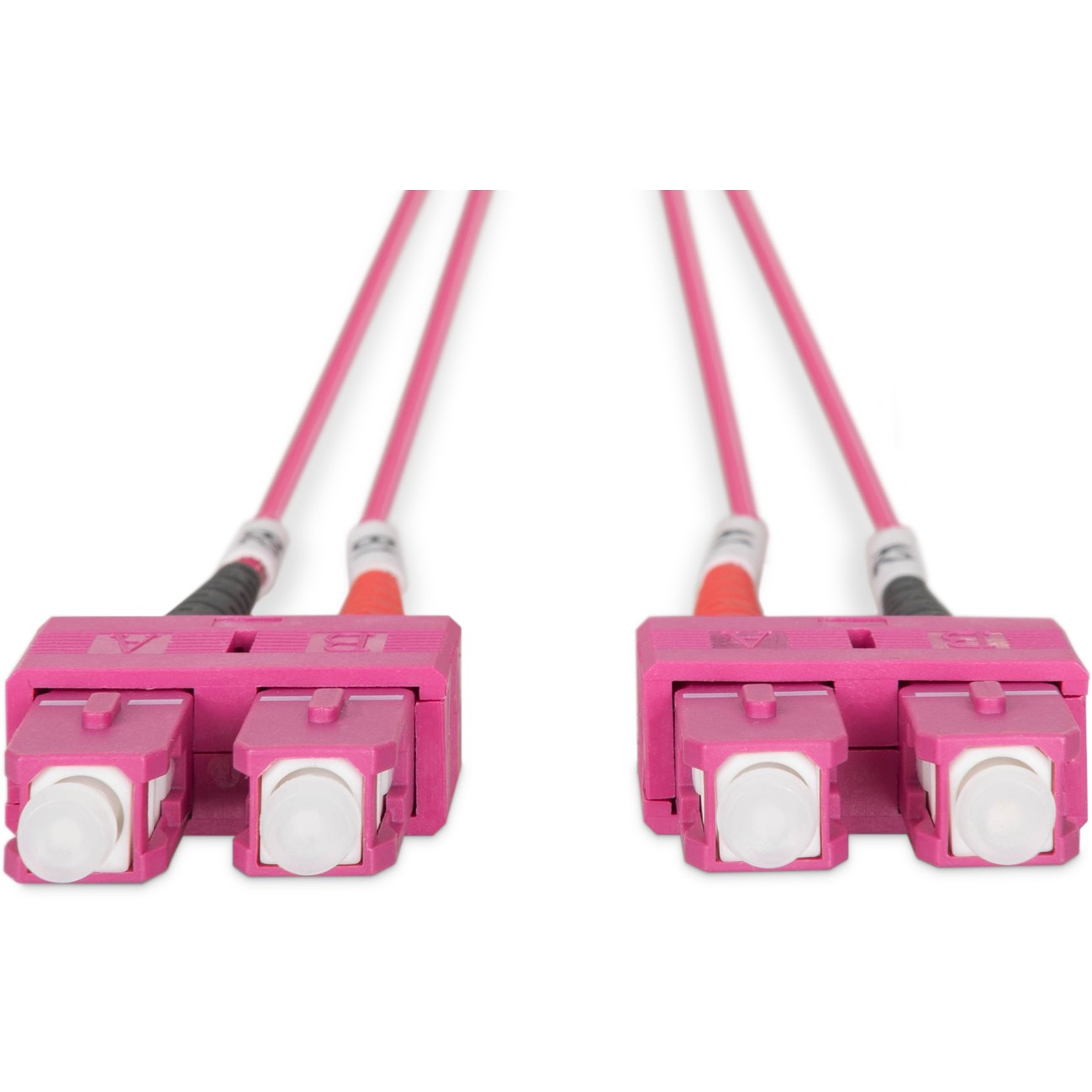 DIGITUS LWL Patchkabel SC -> SC 1.00m Multimode Duplex OM4