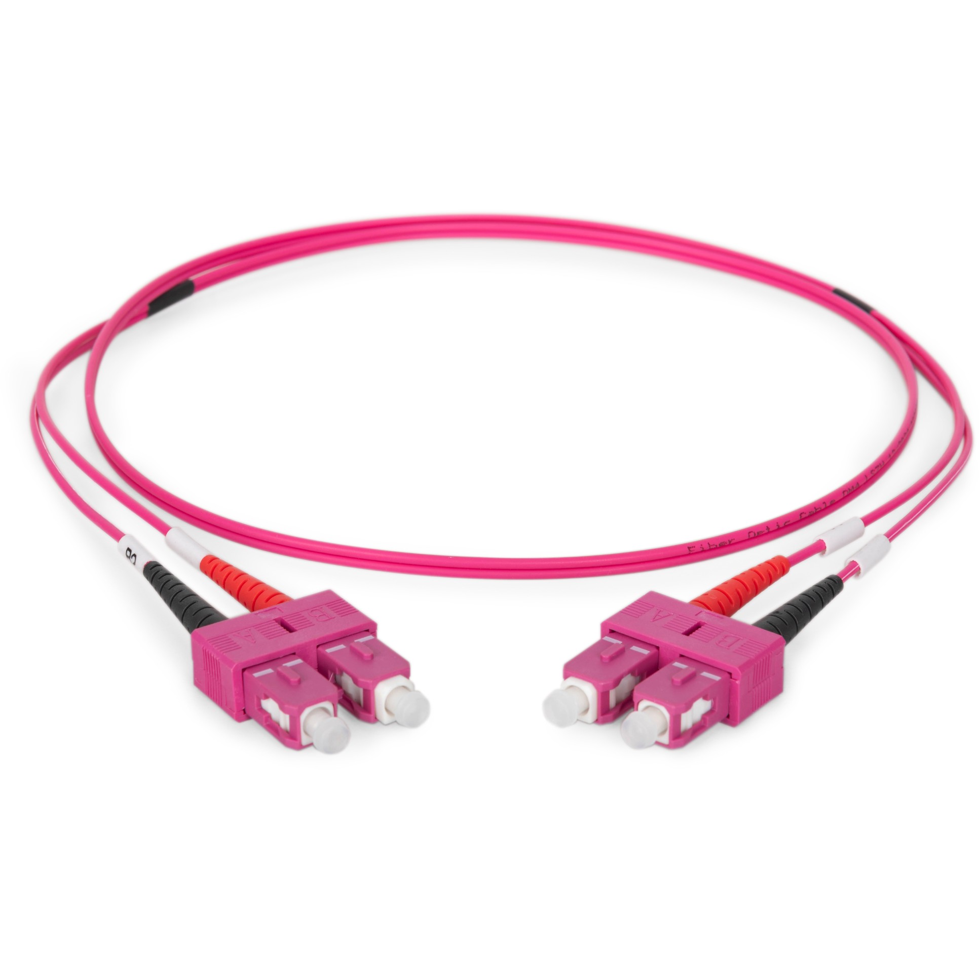 DIGITUS LWL Patchkabel SC -> SC 1.00m Multimode Duplex OM4