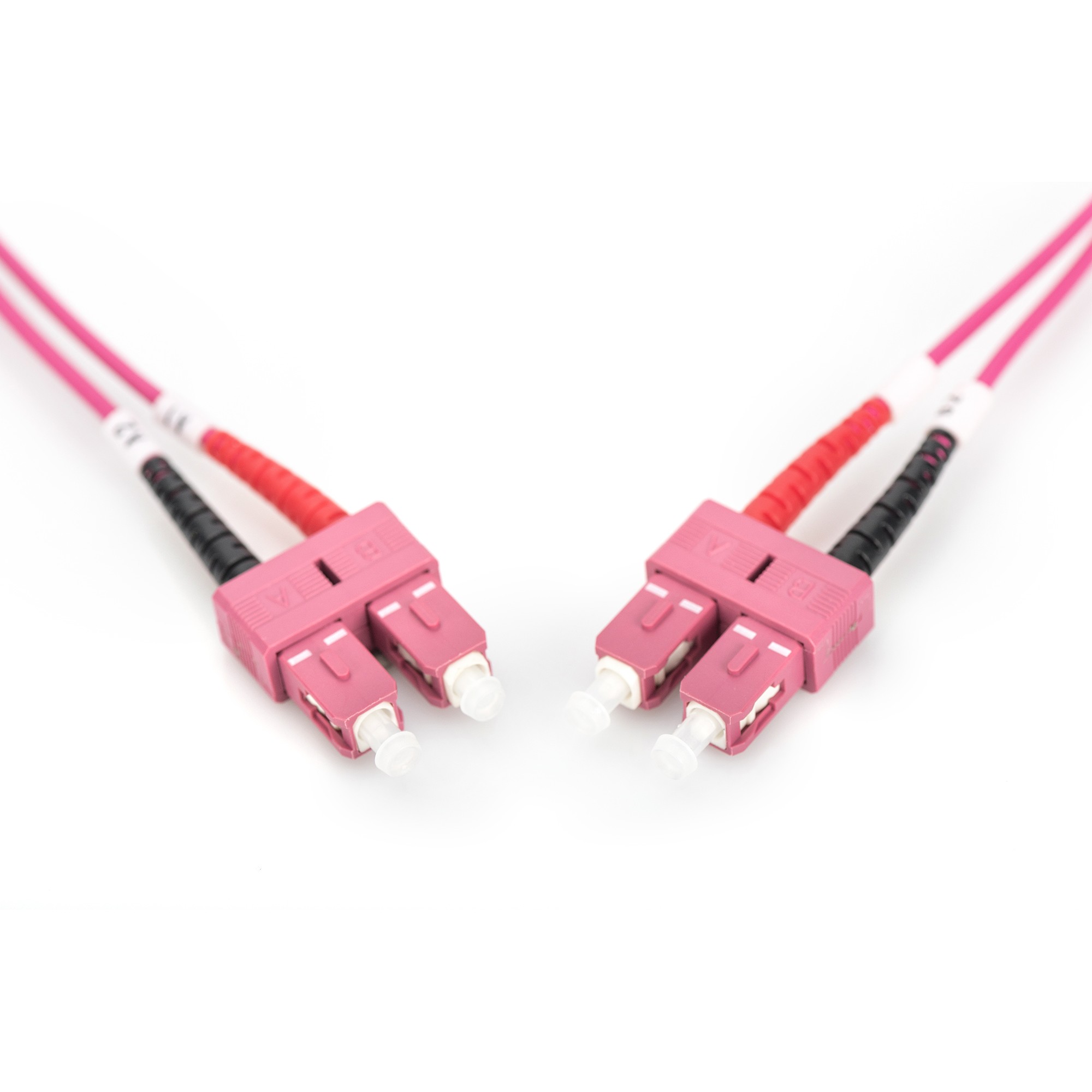 DIGITUS LWL Patchkabel SC -> SC 3.00m Multimode Duplex OM4