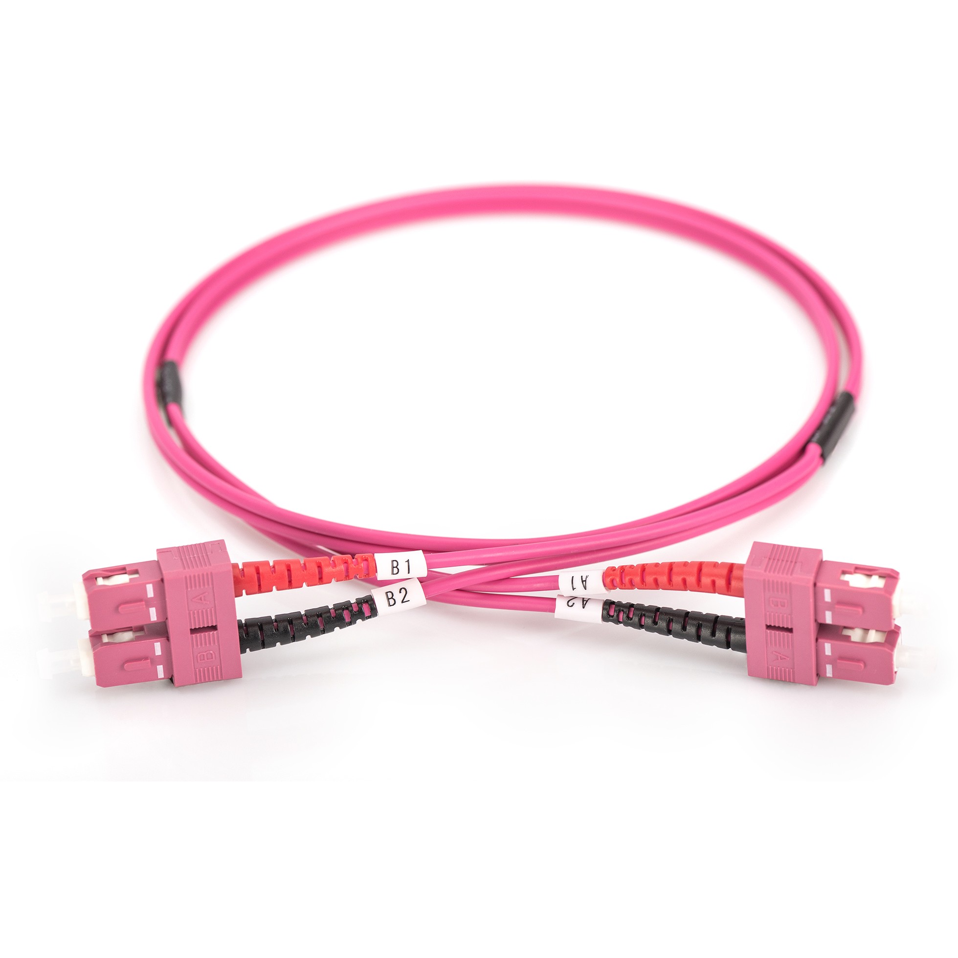 DIGITUS LWL Patchkabel SC -> SC 3.00m Multimode Duplex OM4