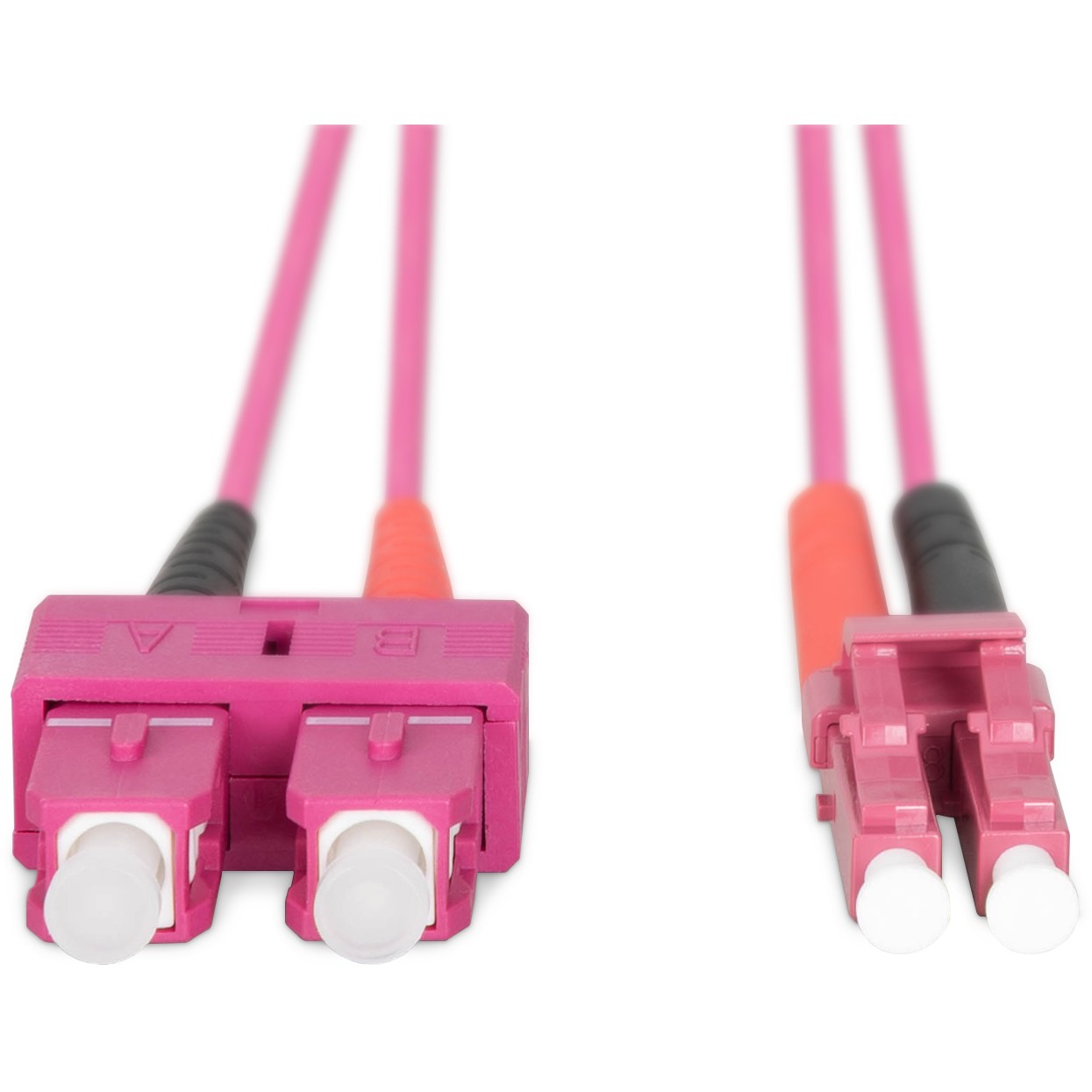 DIGITUS LWL Patchkabel LC -> SC 1.00m  Multimode Duplex OM4