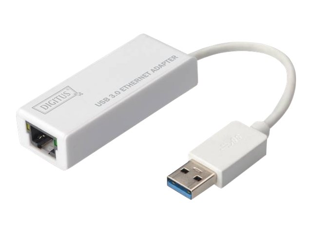 DIGITUS Adapter USB3.0   -> RJ45     Gigabit Ethernet weiß