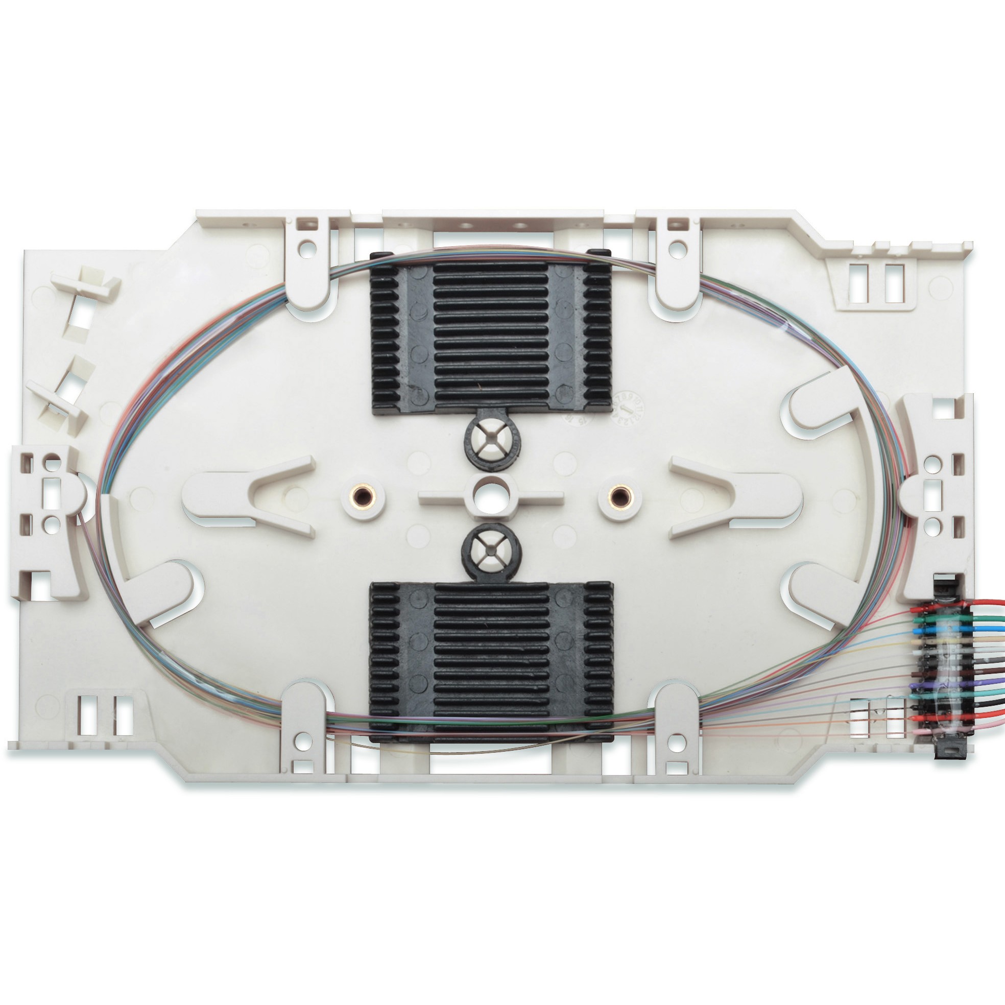 DIGITUS Spleißkassette mit 12 Pigtails, vormontiert, LC, OM4