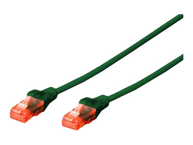 DIGITUS Patchkabel Cat6  S/FTP 2xRJ45  3.0m grün Hebelschutz