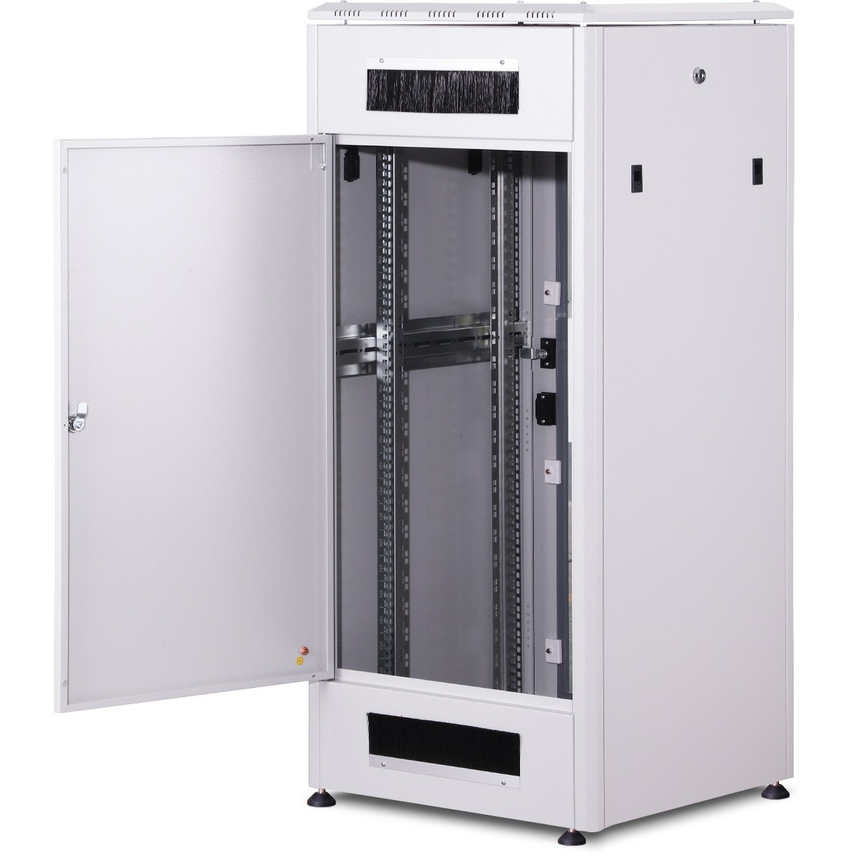 Assmann Netzwerkschrank DN-19 26U-6/6-1 26HE 1342x600x600mm,Farbe Grau(RAL 7035)