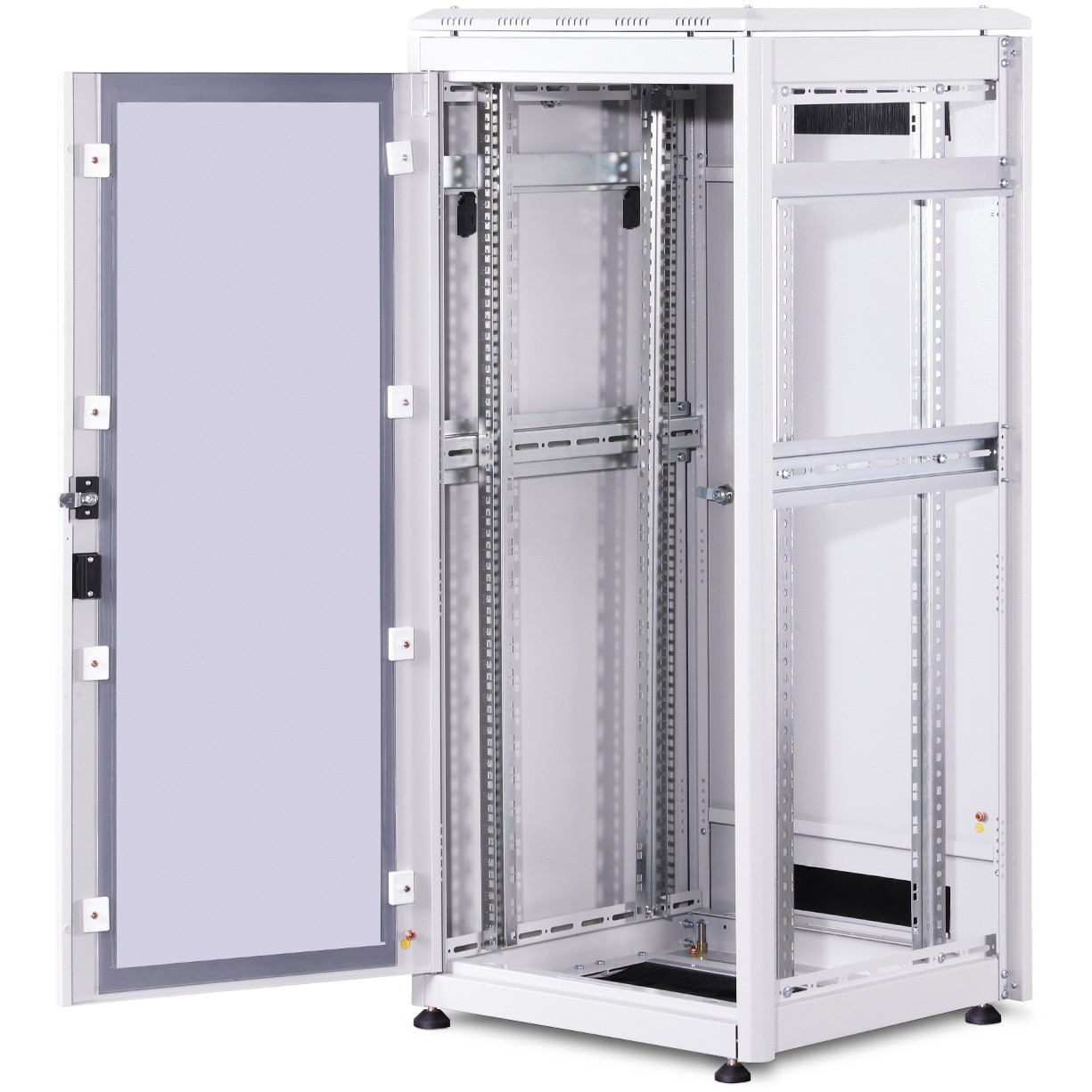 Assmann Netzwerkschrank DN-19 26U-6/6-1 26HE 1342x600x600mm,Farbe Grau(RAL 7035)