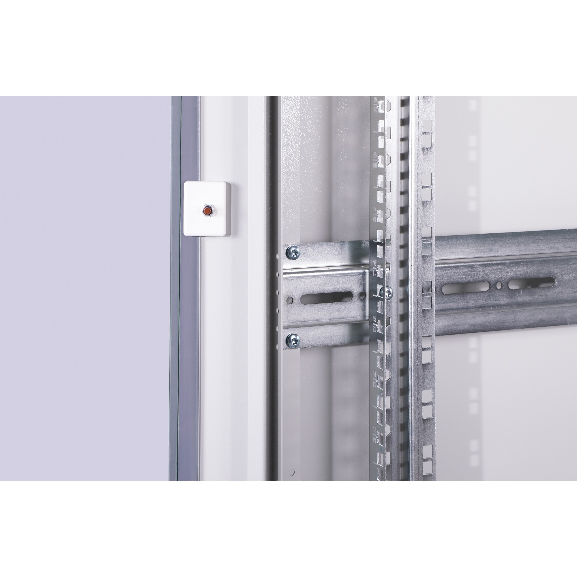 DIGITUS Netzwerkschrank 48,3cm 26HE grau