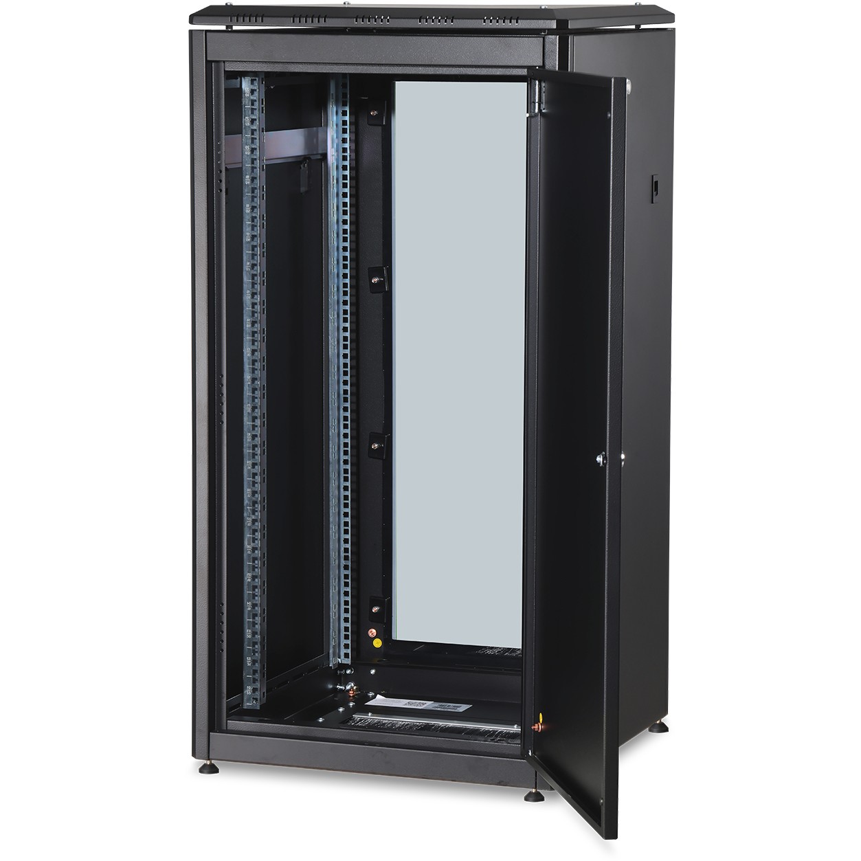 DIGITUS Netzwerkschrank 48,3cm 22HE schw