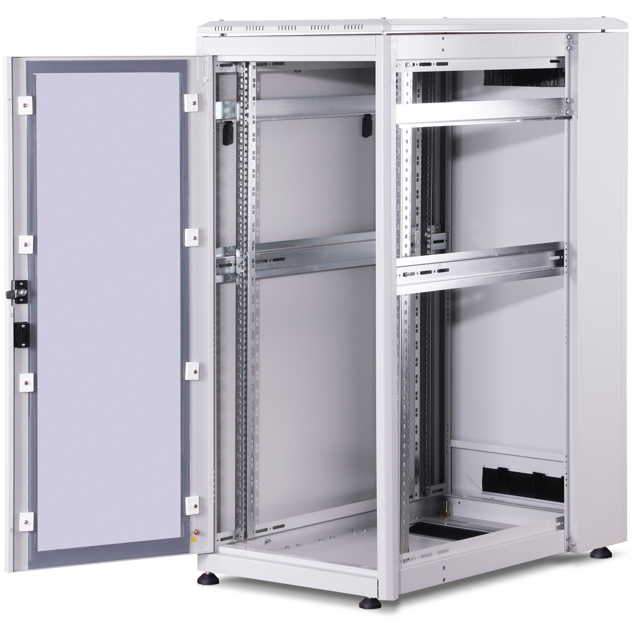 DIGITUS Netzwerkschrank 48,3cm 26HE grau