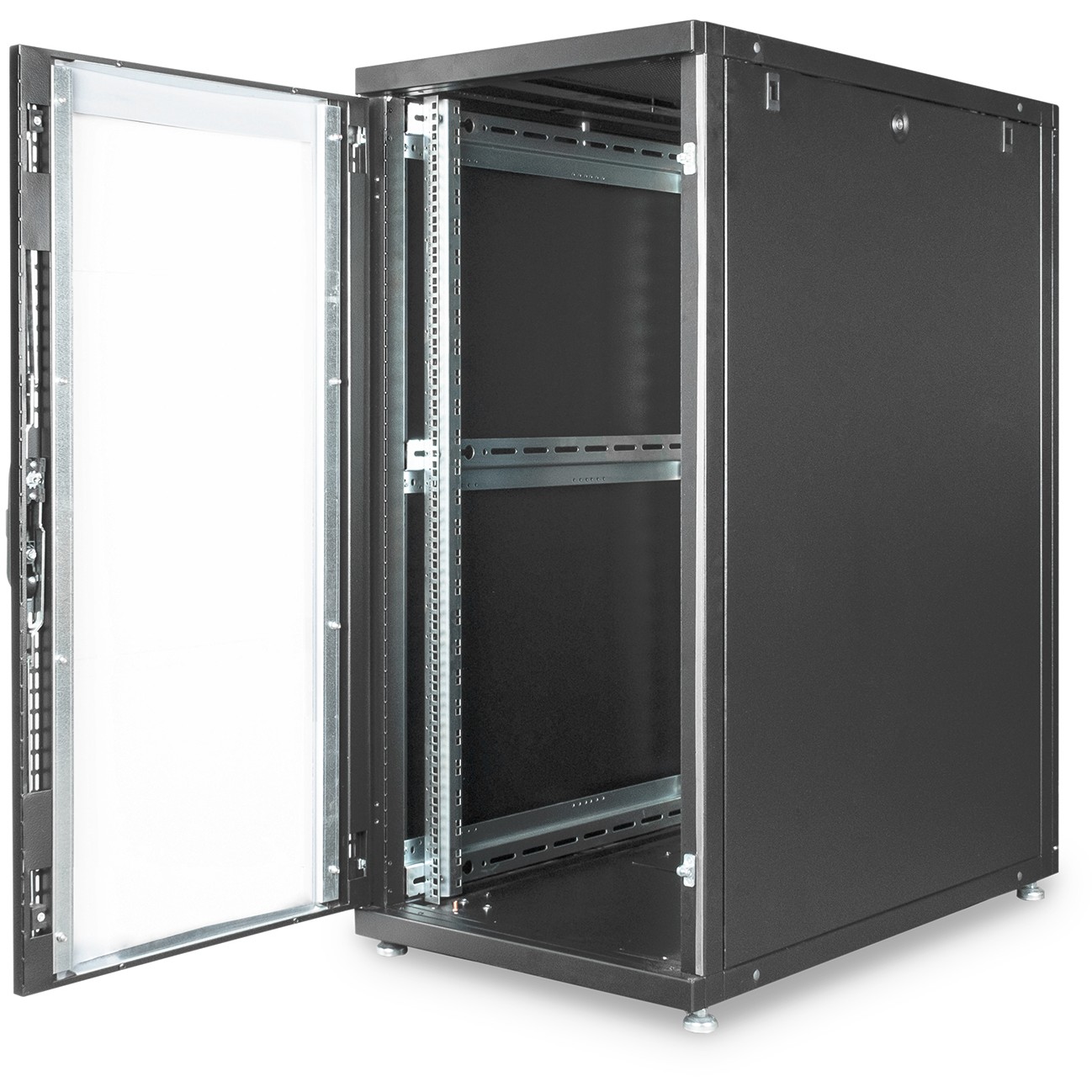 DIGITUS Serverschrank   Unique  26HE 1340x600x1000mm schwarz (Speditionsversand)