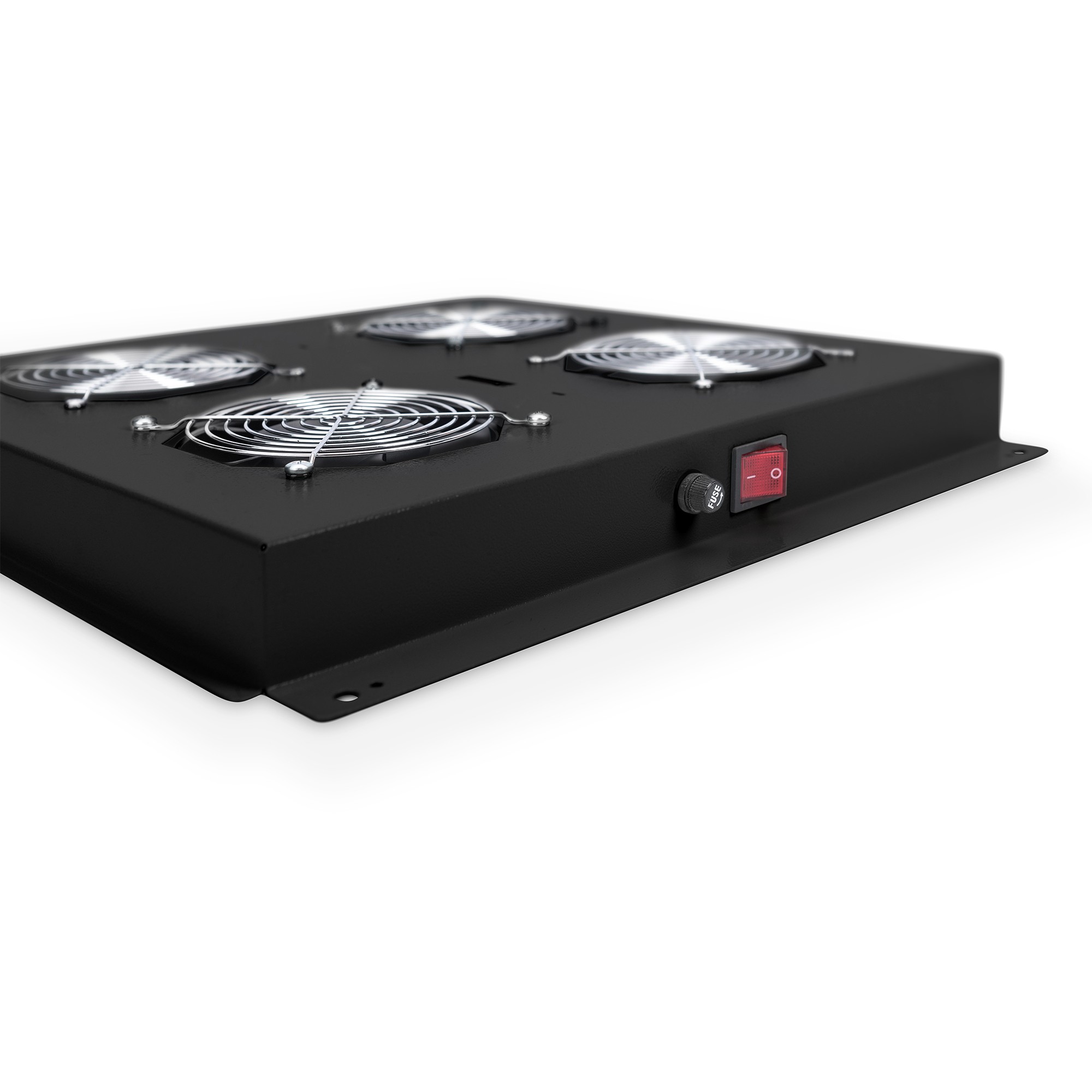 DIGITUS Dachlüftereinheit     Unique/Dynamic 4 Lüfter schw.