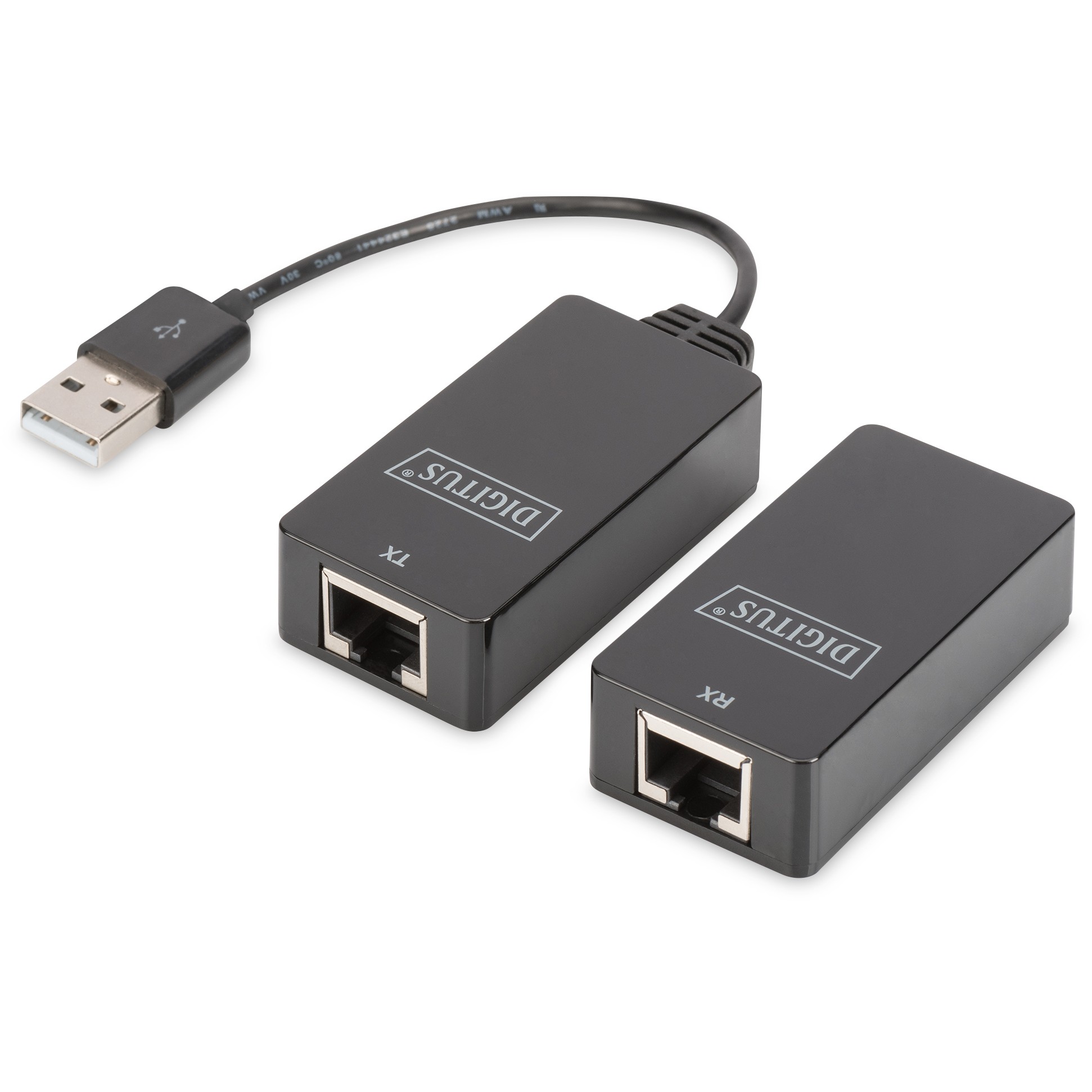 DIGITUS USB Extender für Cat5/5e/6 bis 45m